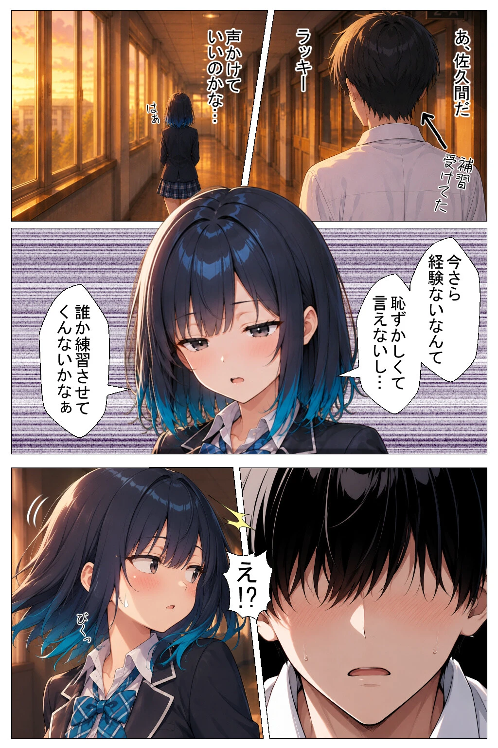 陰キャの俺をセックスの練習台にしたクールギャルが種付けされてメス堕ちした件ページ6