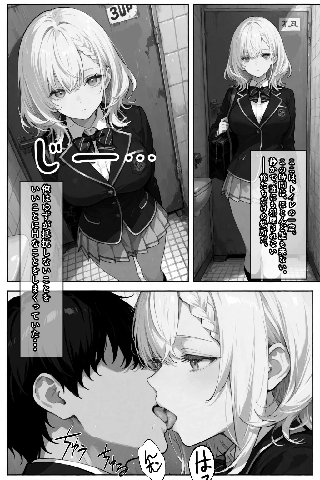 無口な彼女は、オナホみたいに従順で。ページ4