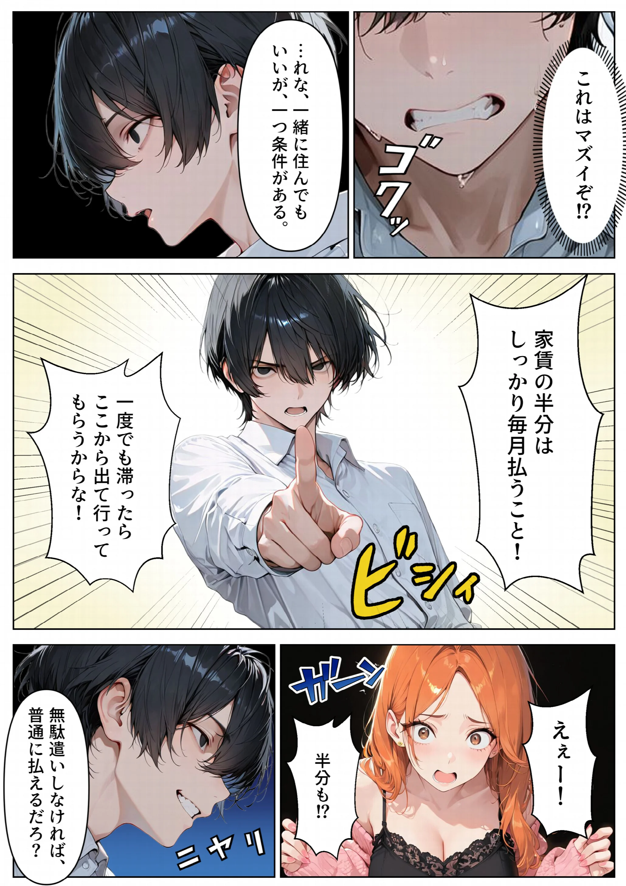 OLギャルになった妹を家賃代わりに中出しする話ページ10