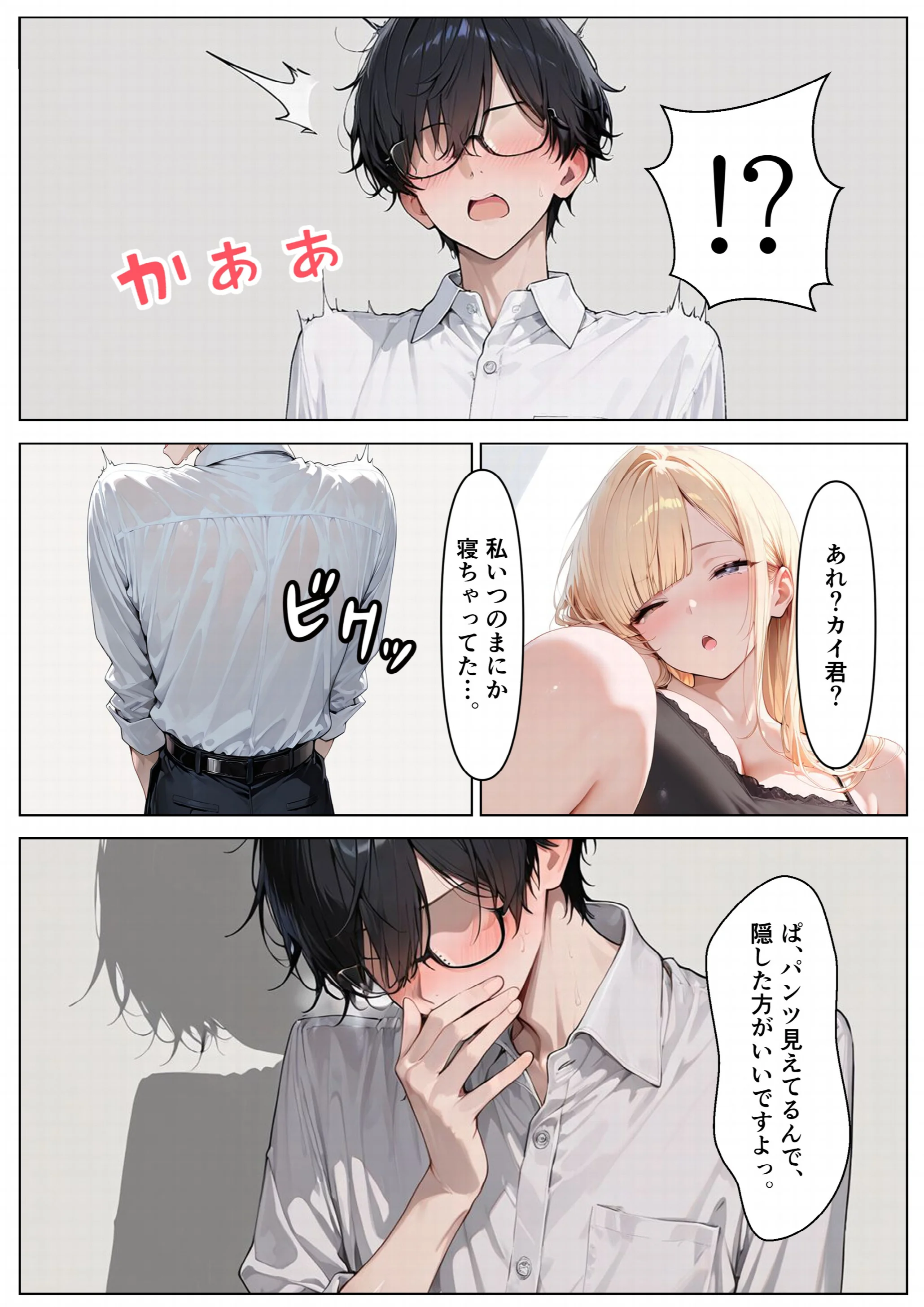 ねーちゃんの友達の爆乳ギャルに何度も射精管理された話ページ9