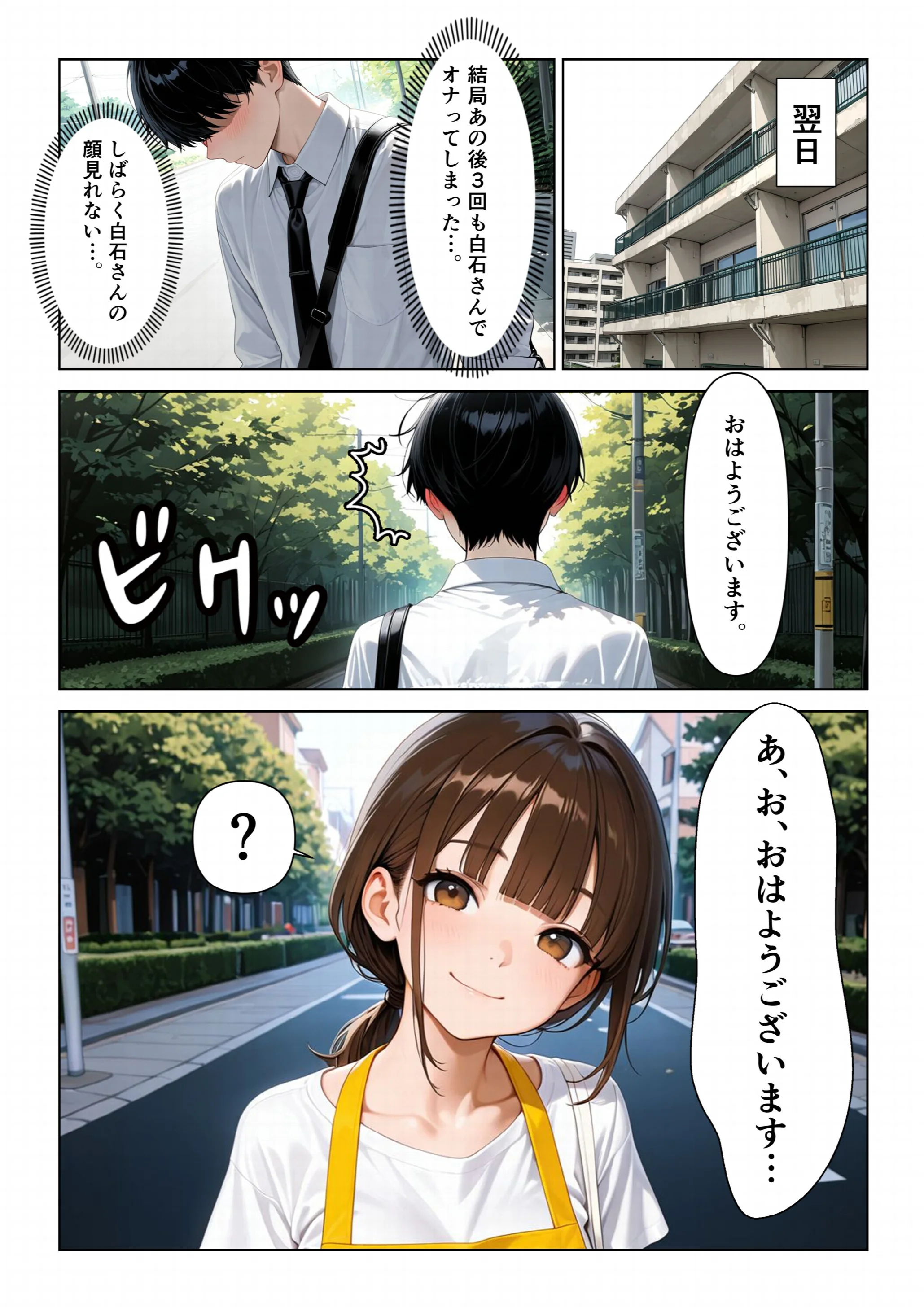 おとなりの保育士お姉さんの生きゅうりオナニーを見て、中出しセックスしまくった話ページ12