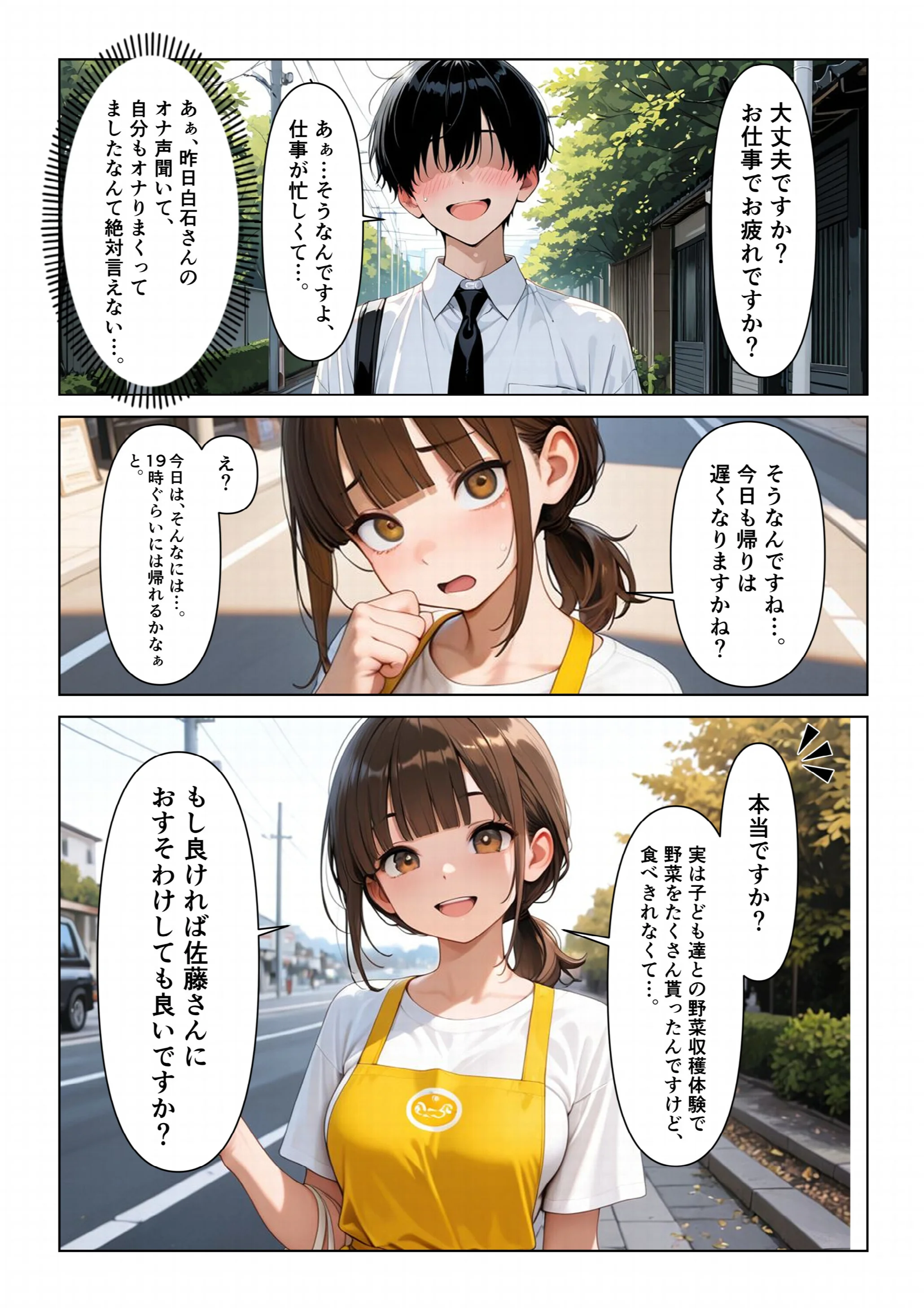 おとなりの保育士お姉さんの生きゅうりオナニーを見て、中出しセックスしまくった話ページ13