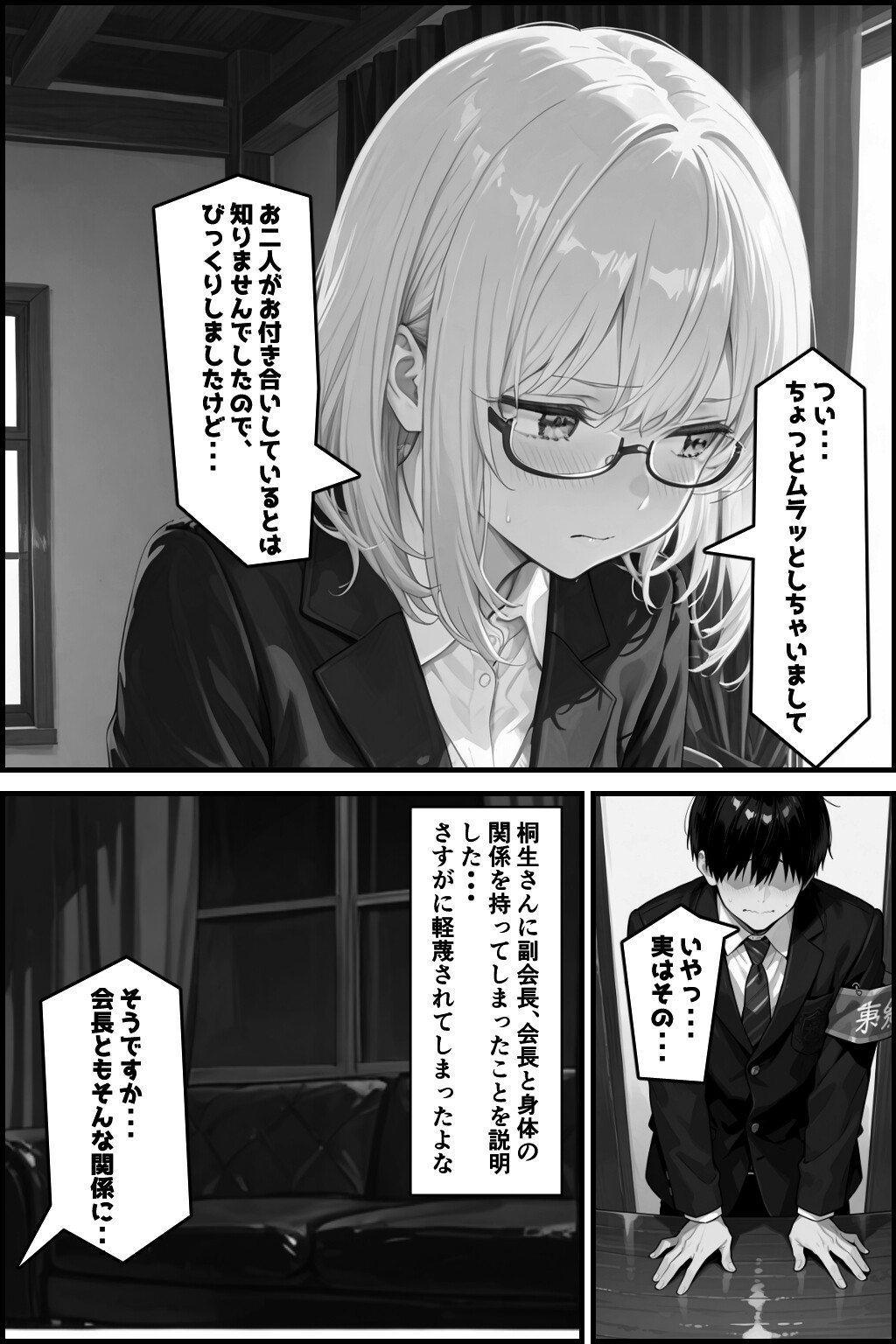 性徒会 3 〜書記も気になる!裏活動〜ページ12