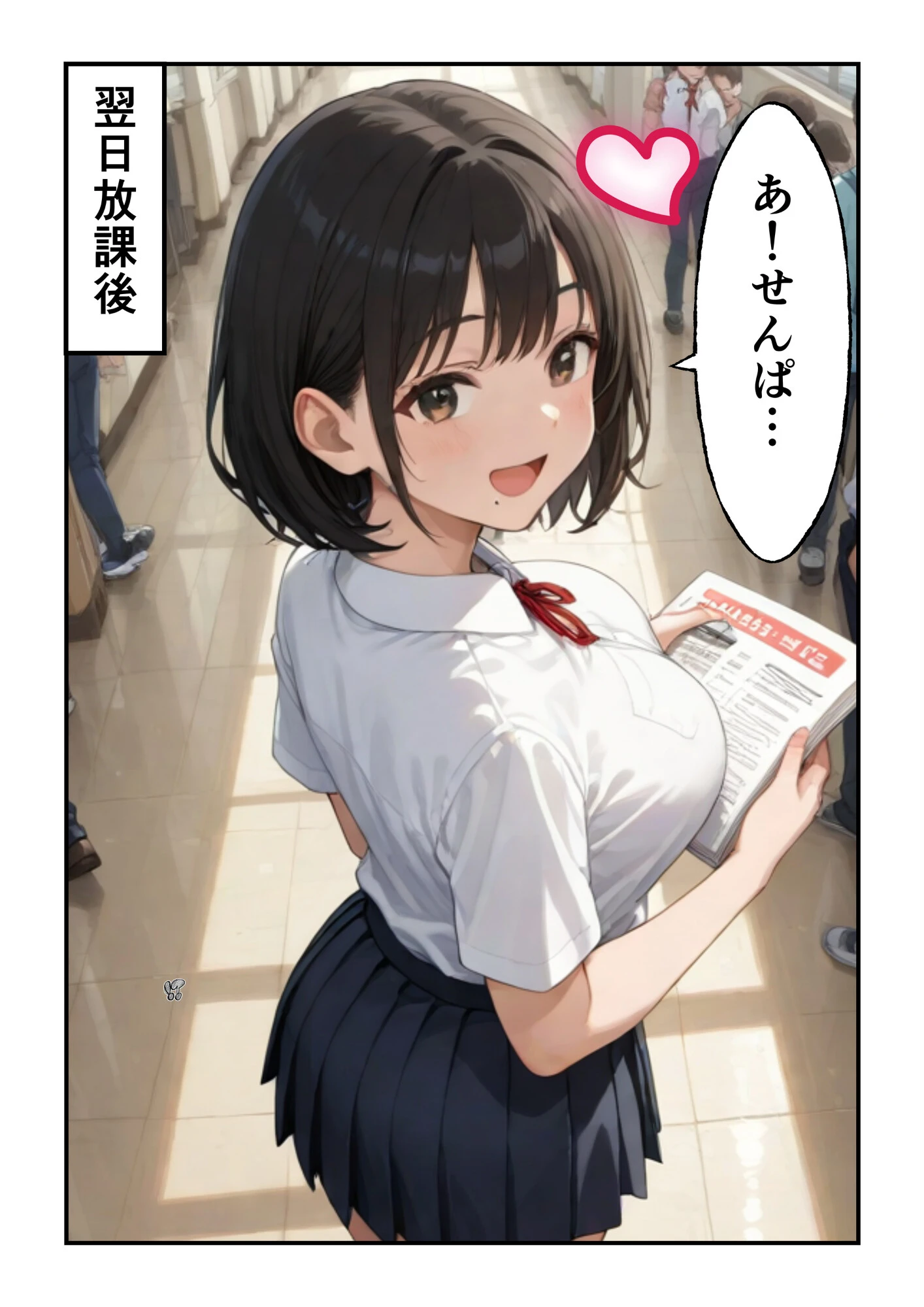 俺の頼みを断れないクーデレ後輩とコスプレH三昧な話ページ7