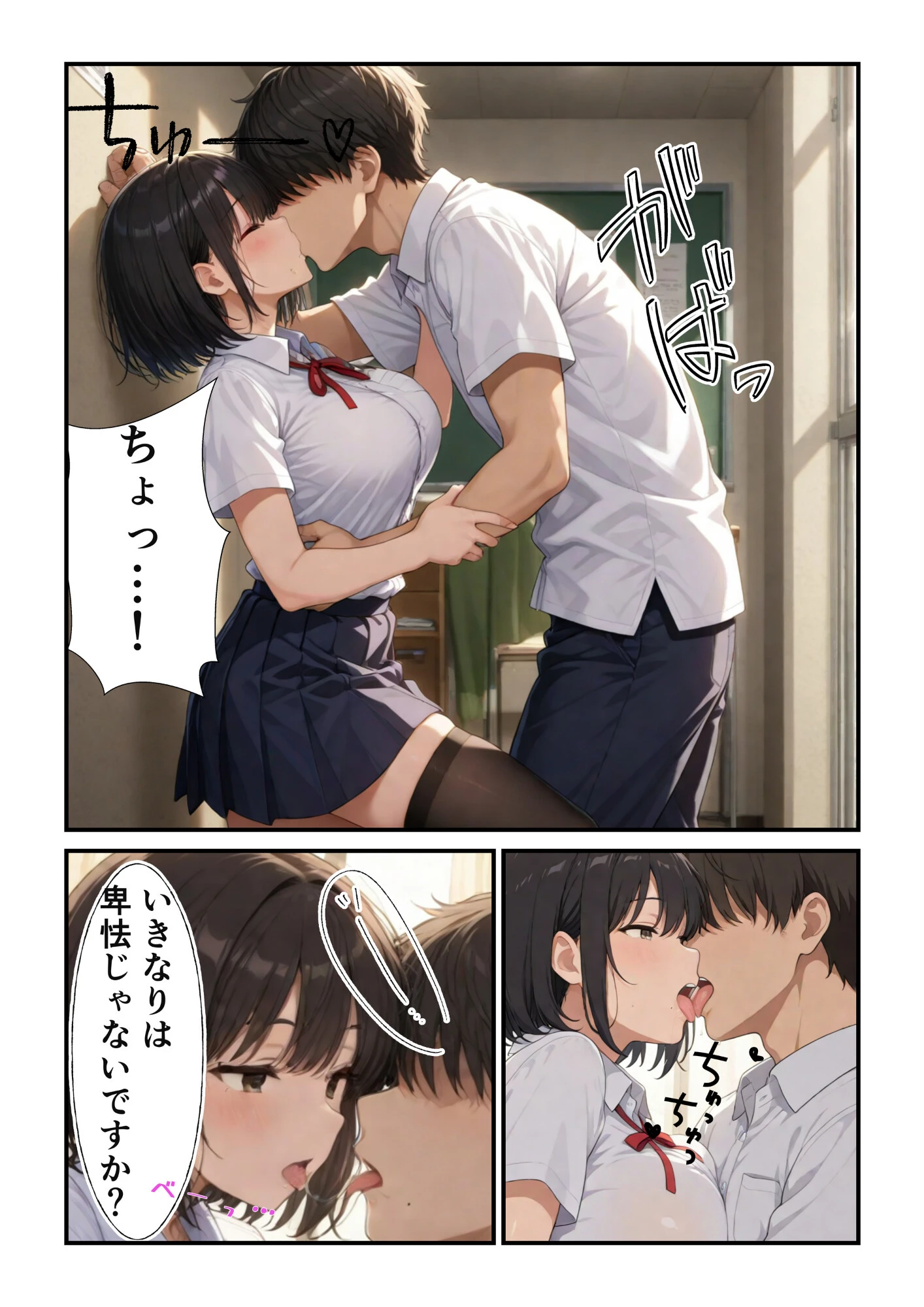 俺の頼みを断れないクーデレ後輩とコスプレH三昧な話ページ10