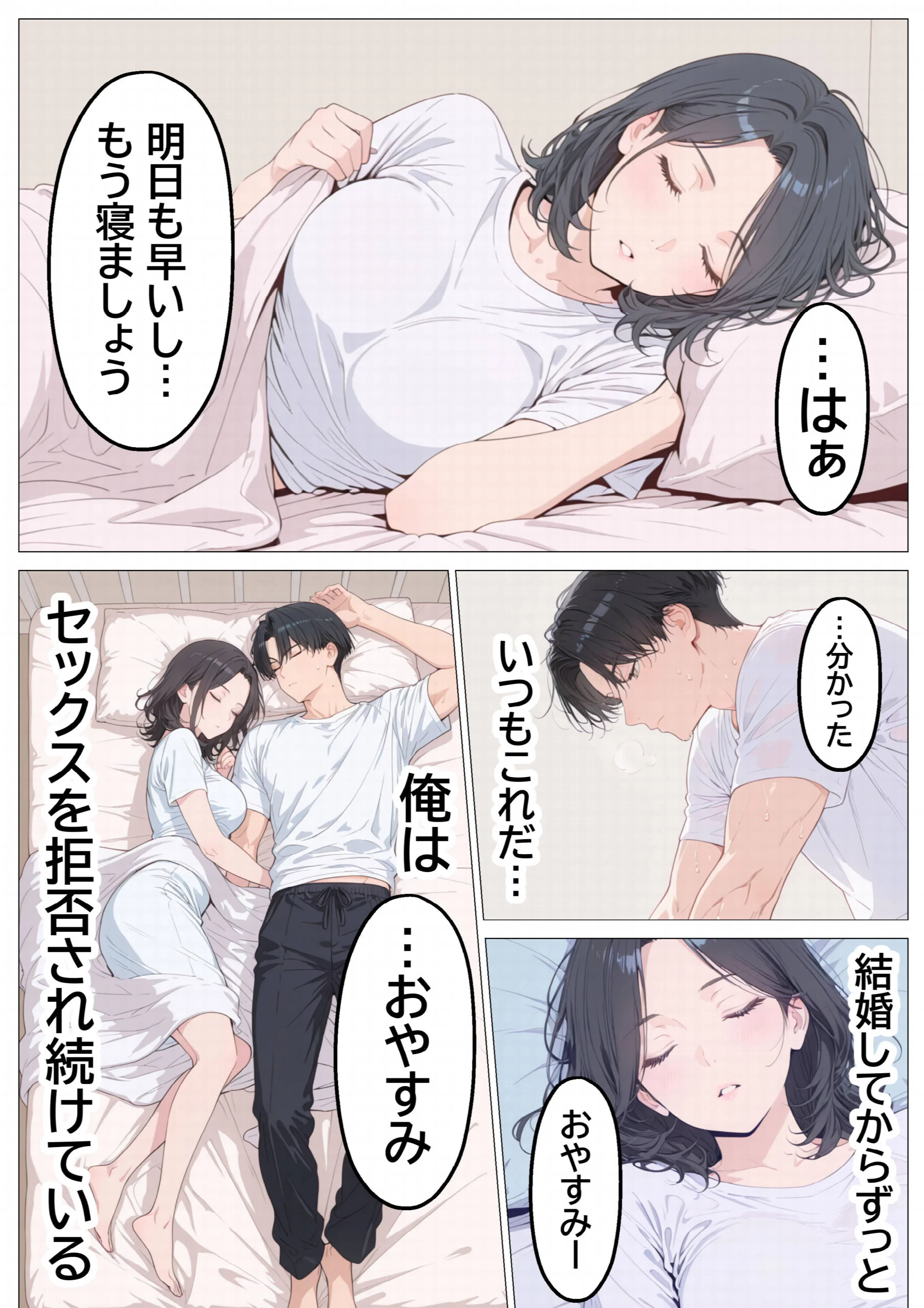 妻とレス3年目の俺。隣に引越してきたのは欲求不満の爆乳人妻で……ページ3