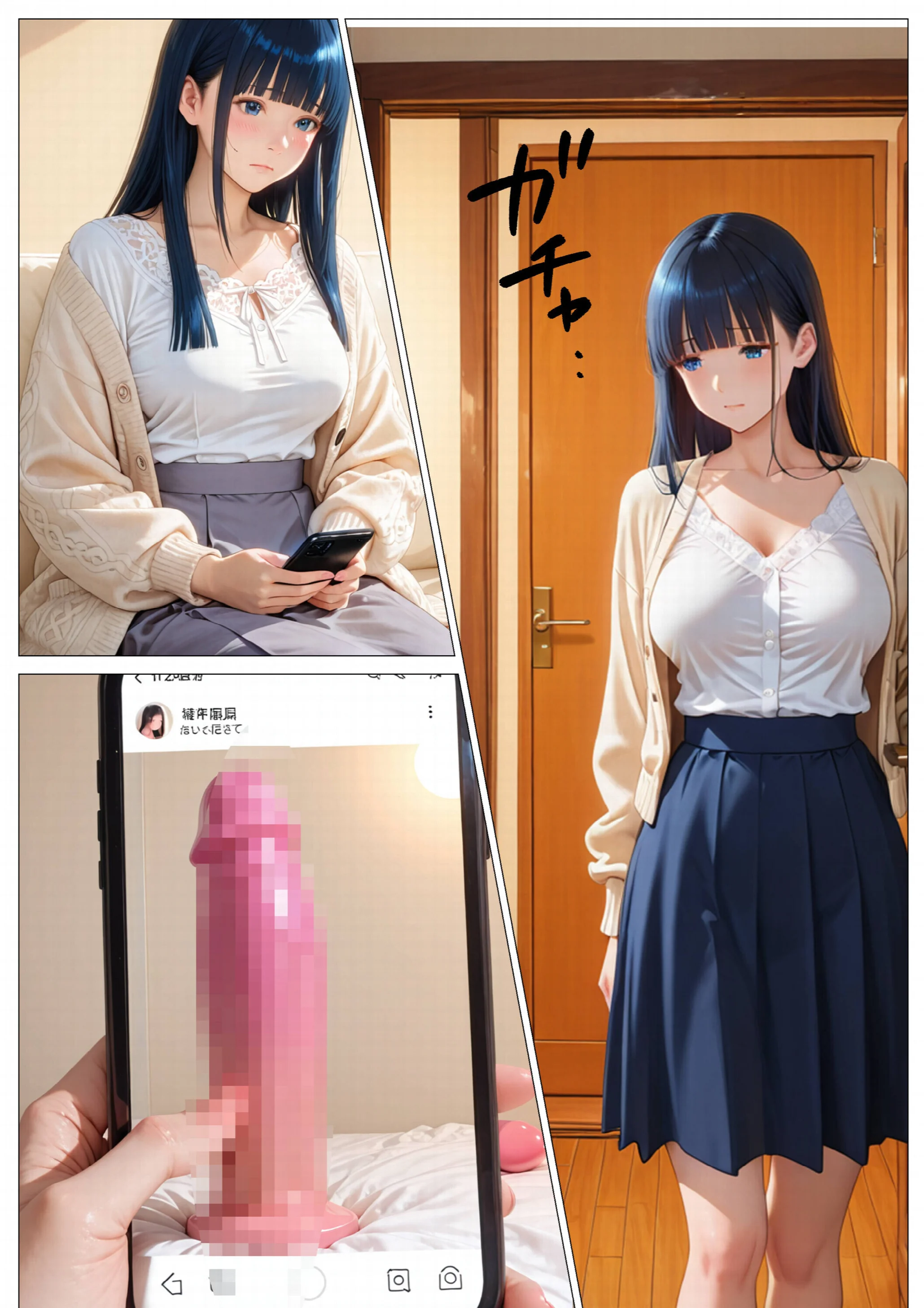欲求不満女子の指で!ローターで!ディルドで!オナニー日和ページ8