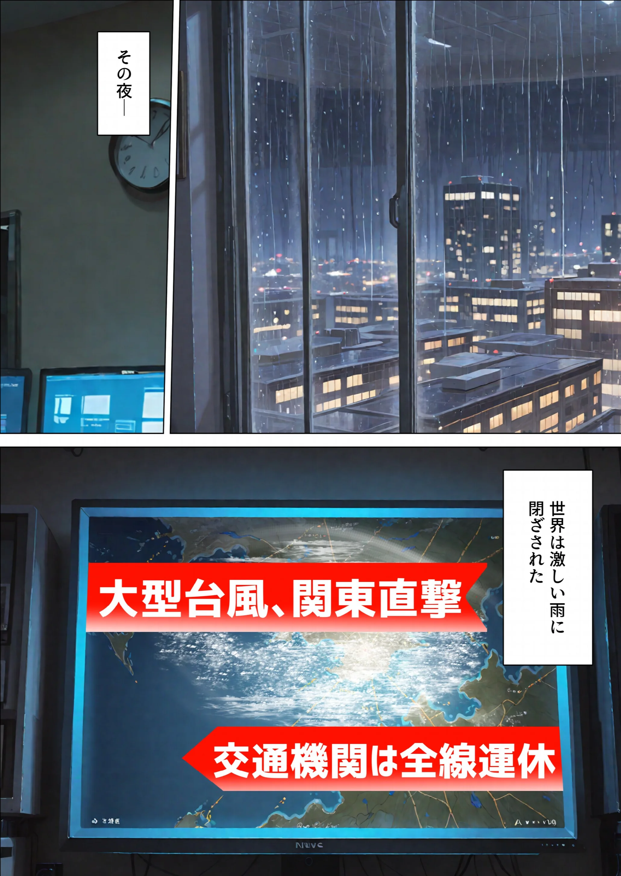 台風の夜、憧れの上司とふたりきり。〜マシュマロボディで恩返し種付け性交〜