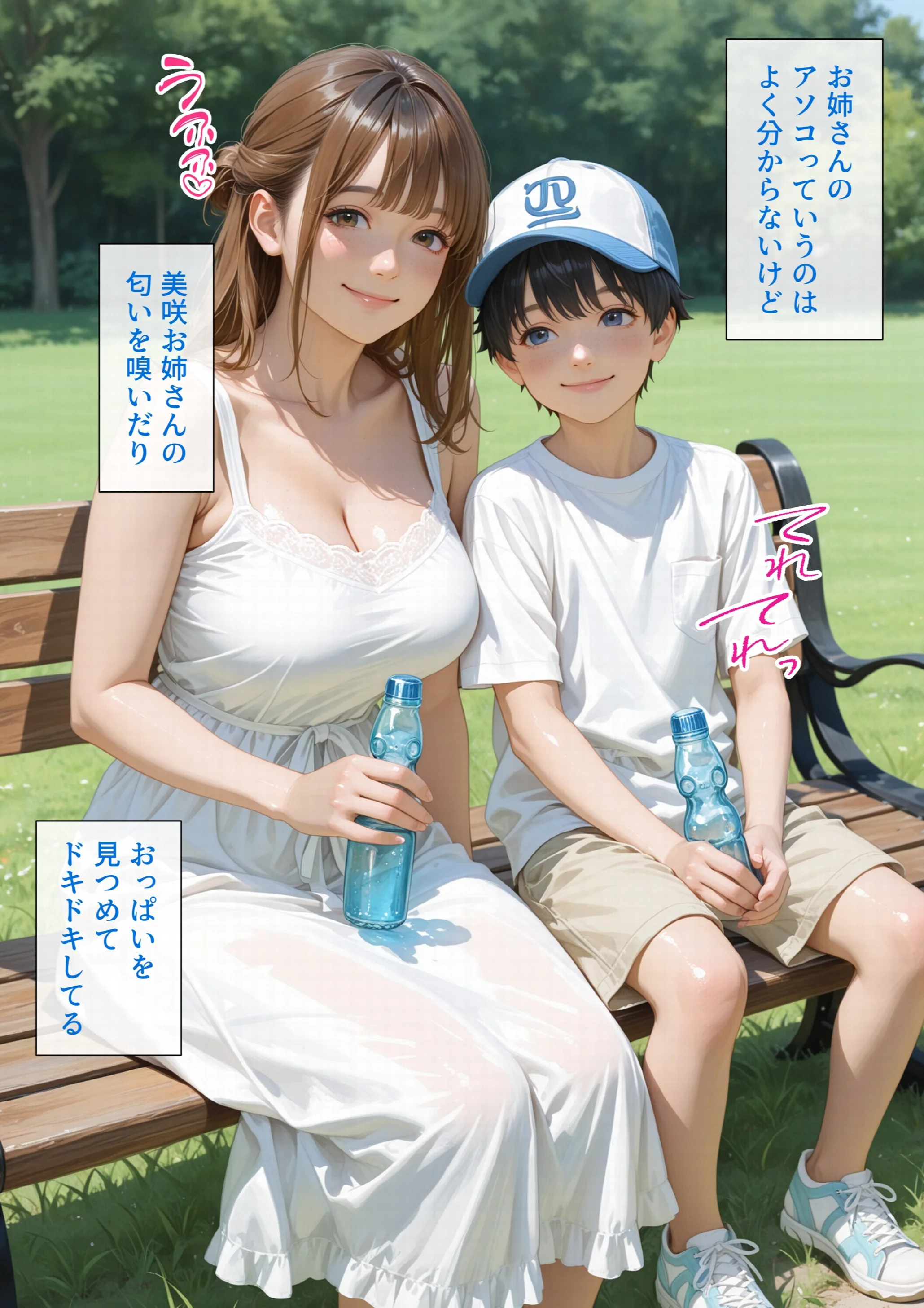 僕の初恋が崩壊した衝撃の夏休み お姉さんの絶頂セックスを覗いてしまった僕ページ13