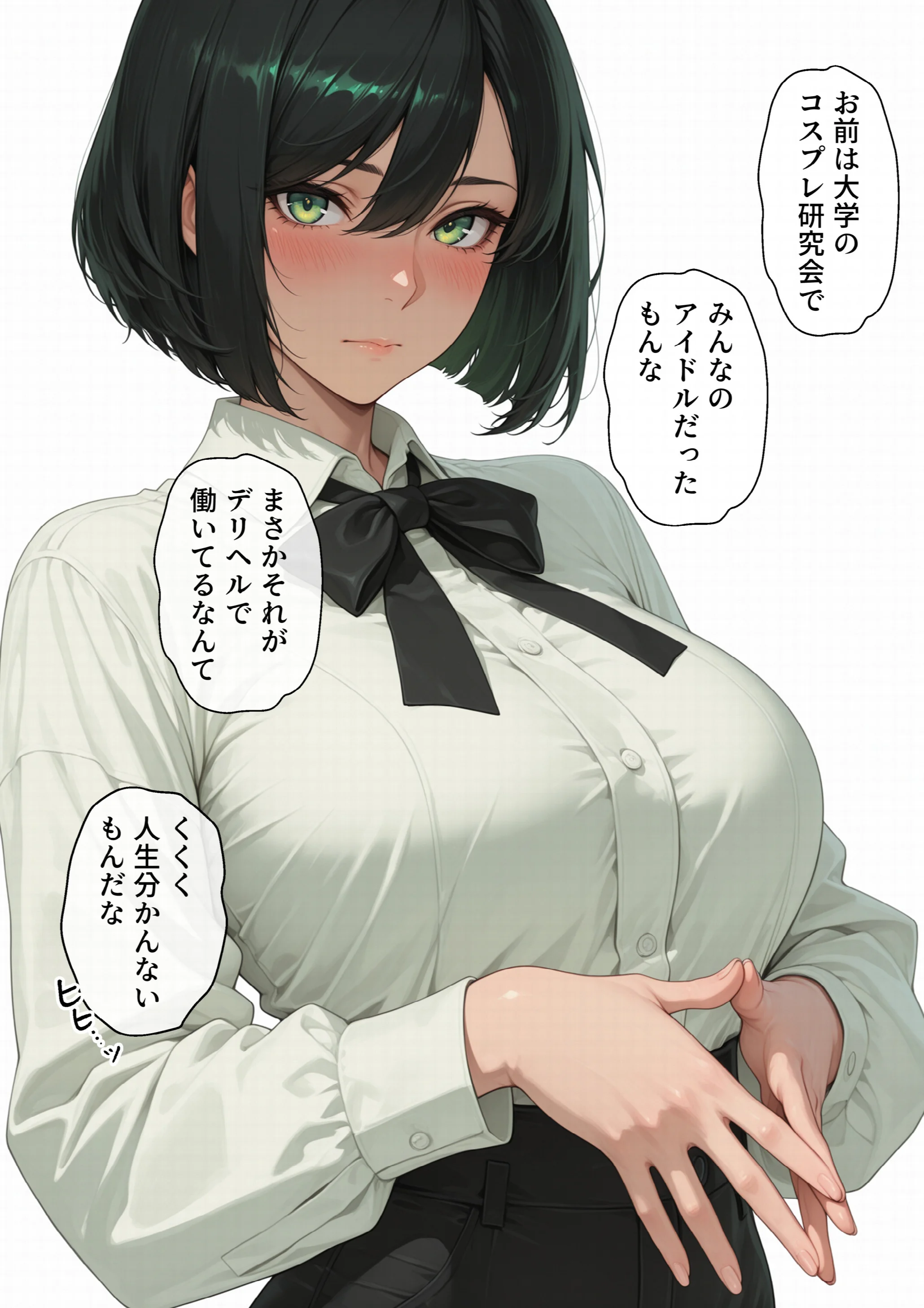 呼んだデリヘル嬢が大学コス研の後輩で人妻だった話ページ5