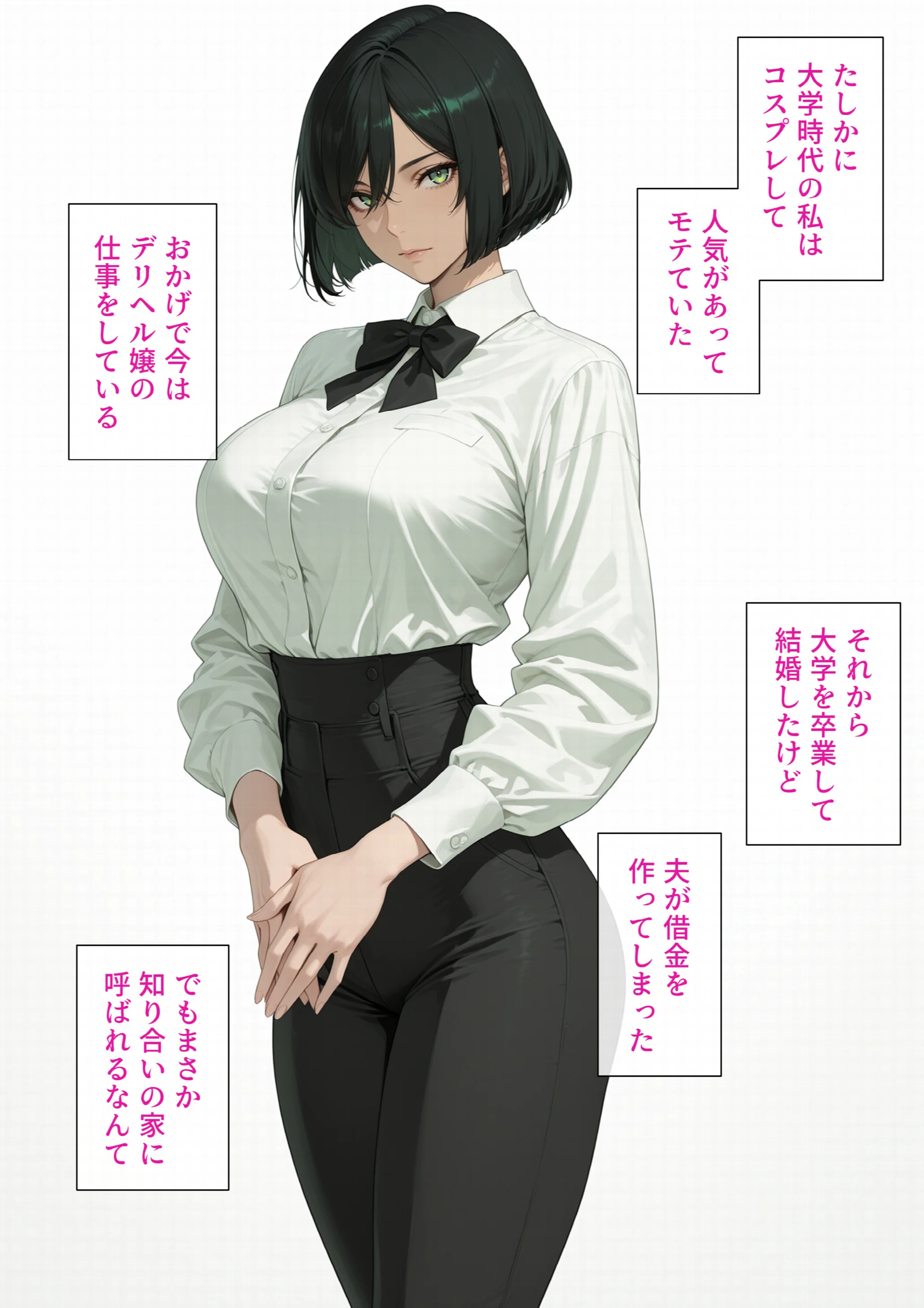 呼んだデリヘル嬢が大学コス研の後輩で人妻だった話ページ7