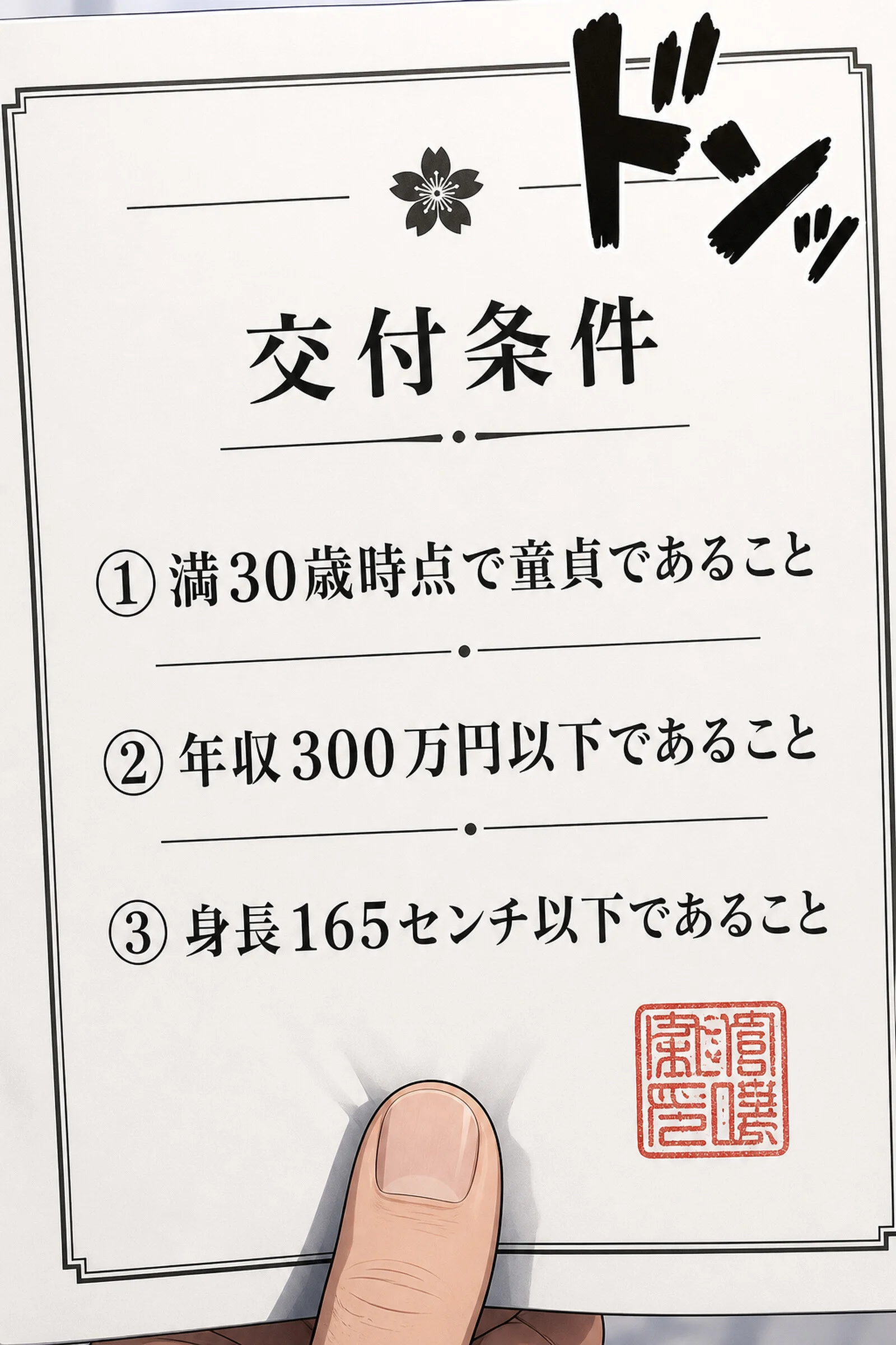 中出し許可証、交付されましたページ5