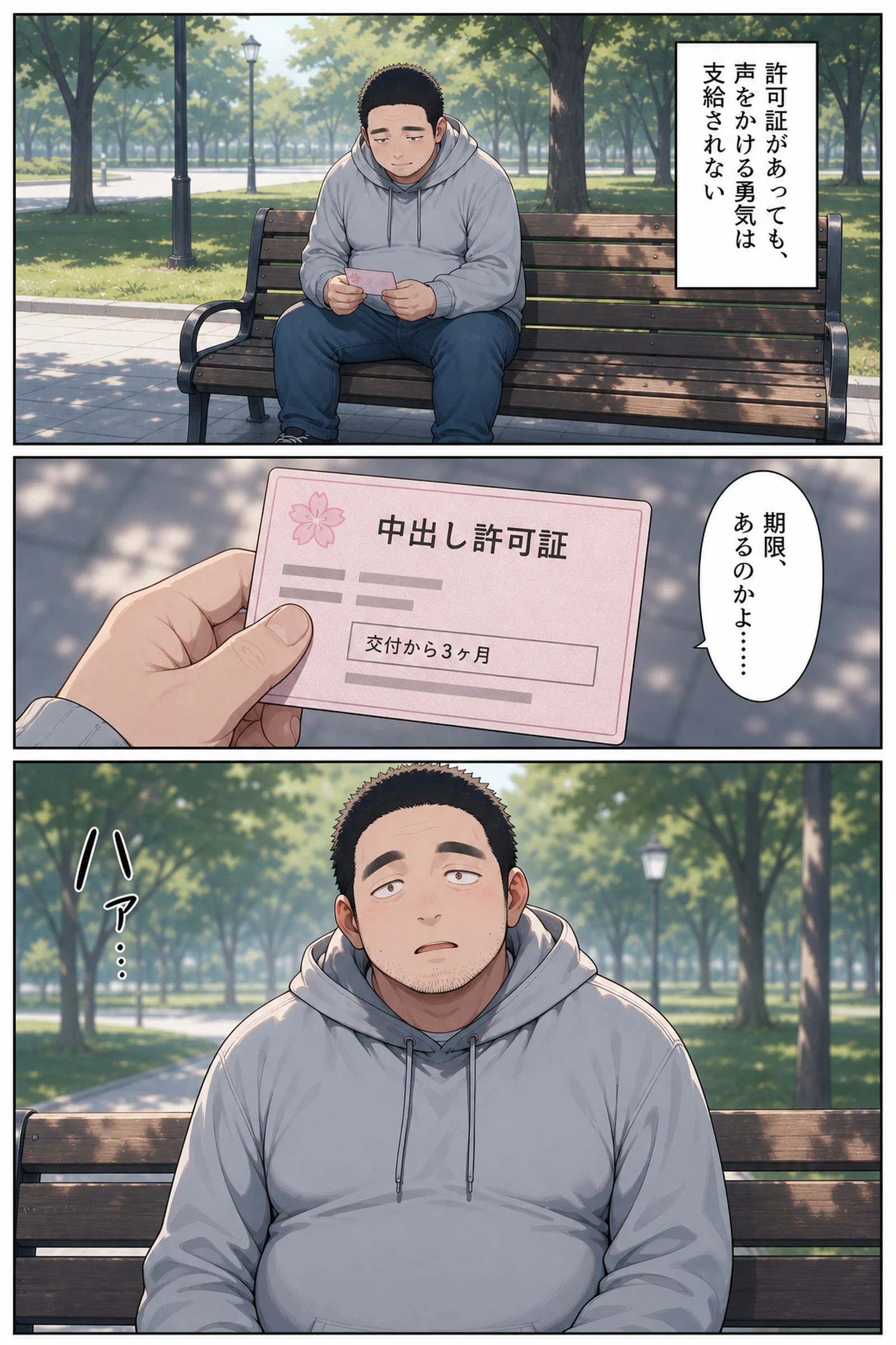 中出し許可証、交付されましたページ14