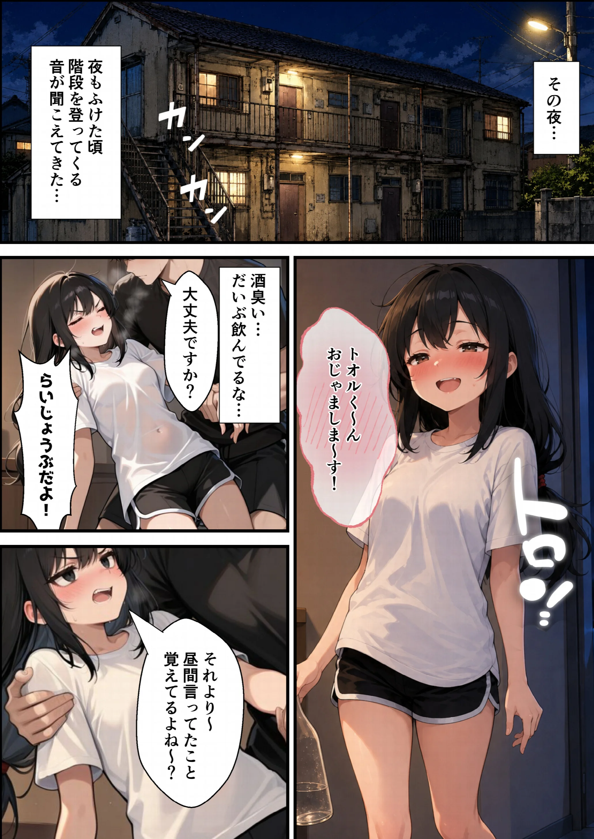 ○リBBA大家が家賃の代わりに俺のチンポを借りにくるページ8