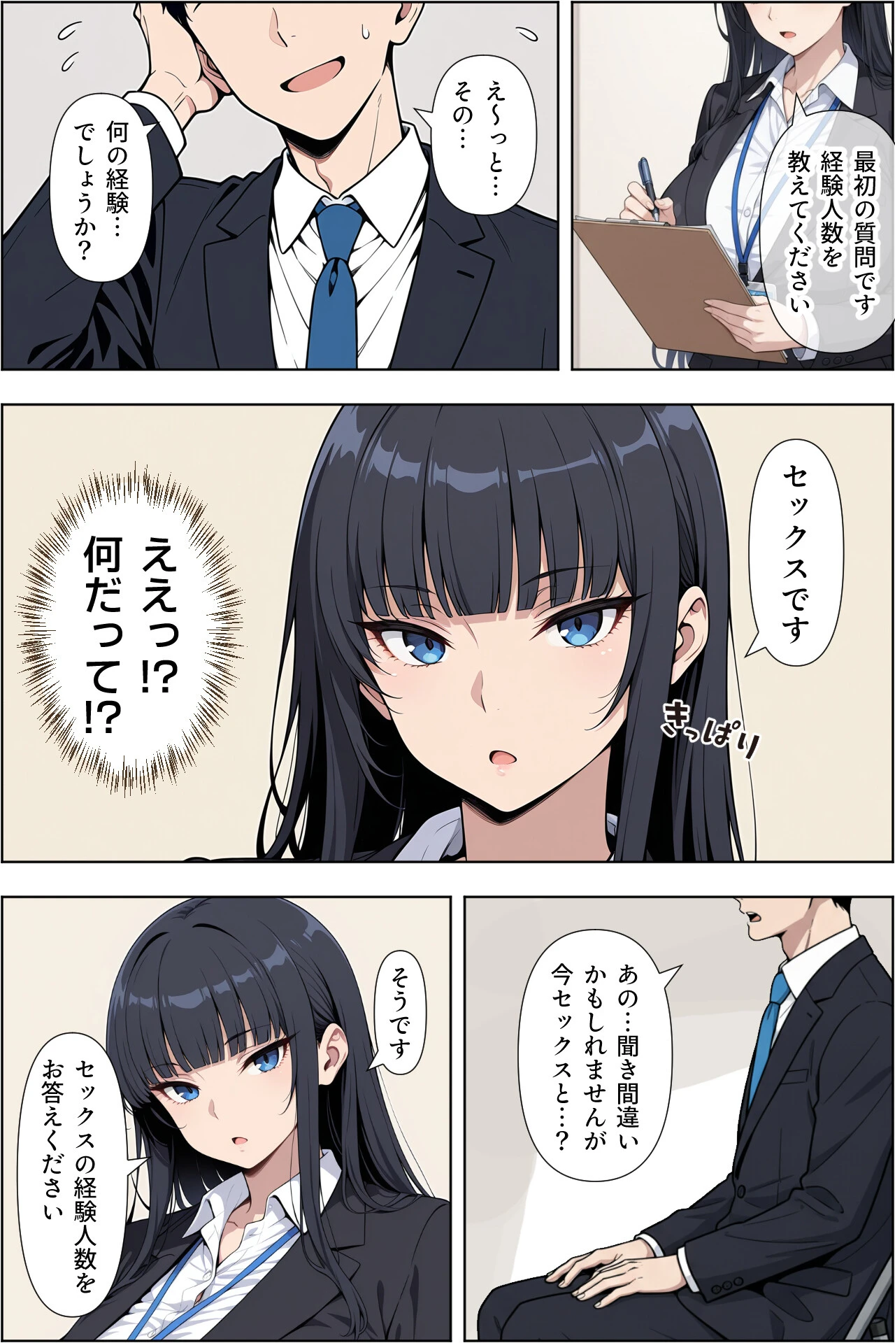 転職したら爆乳ギャル社長の性欲処理係に任命された件（1）（単話）ページ3
