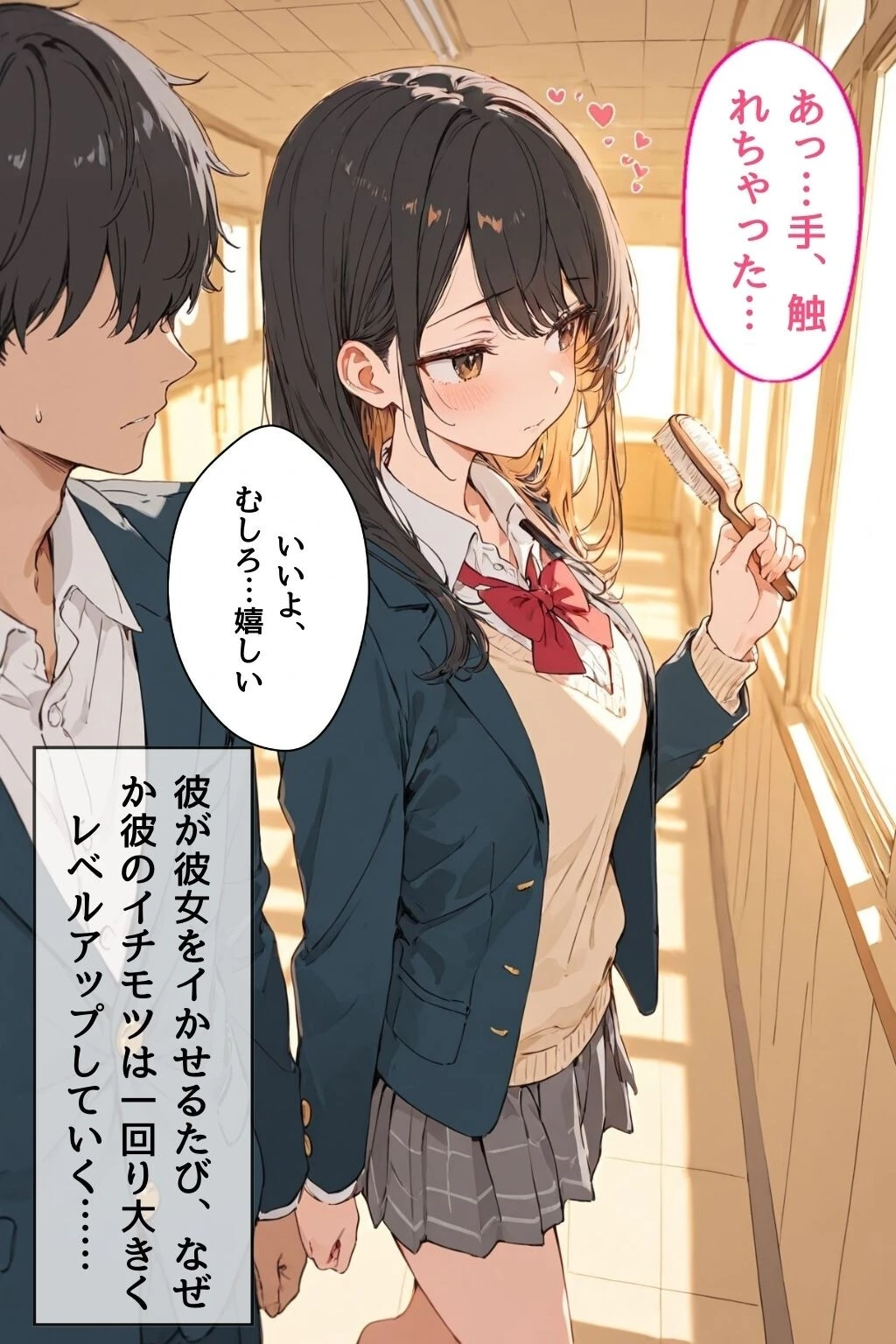 女子校生の処女彼女をイカせる毎にレベルアップ彼氏（1）（単話）ページ2