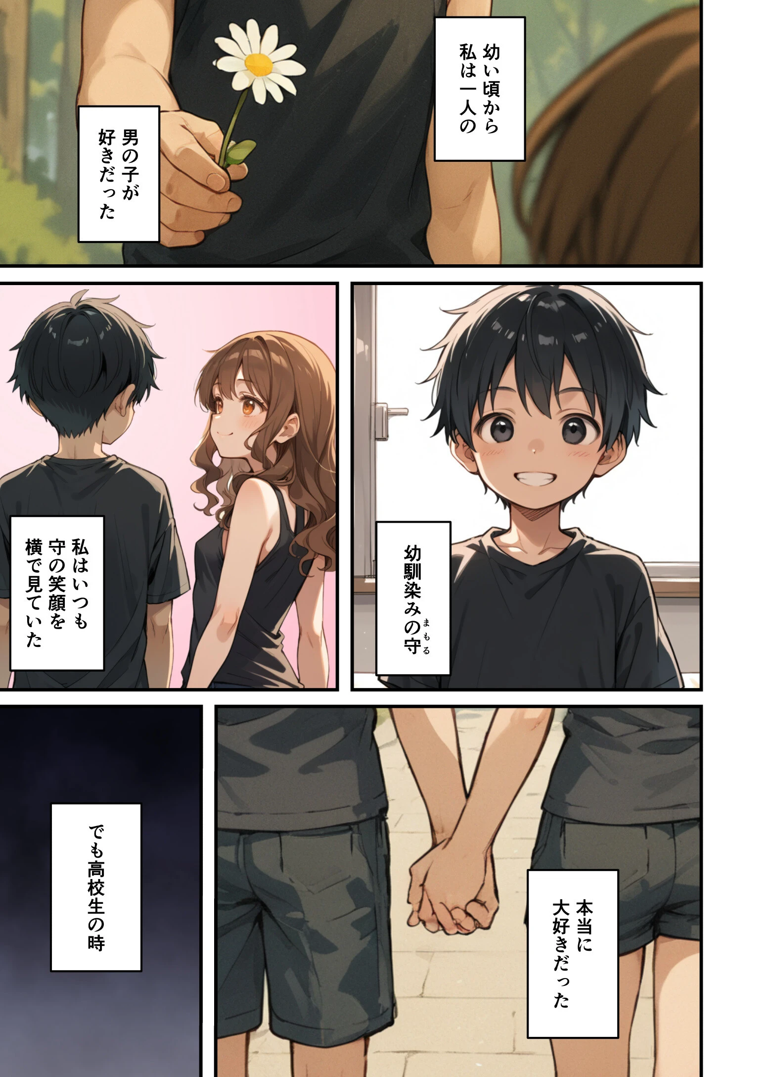 ずっとすれ違っていた幼馴染に告白してイチャラブ中出しエッチする話(1)(単話)