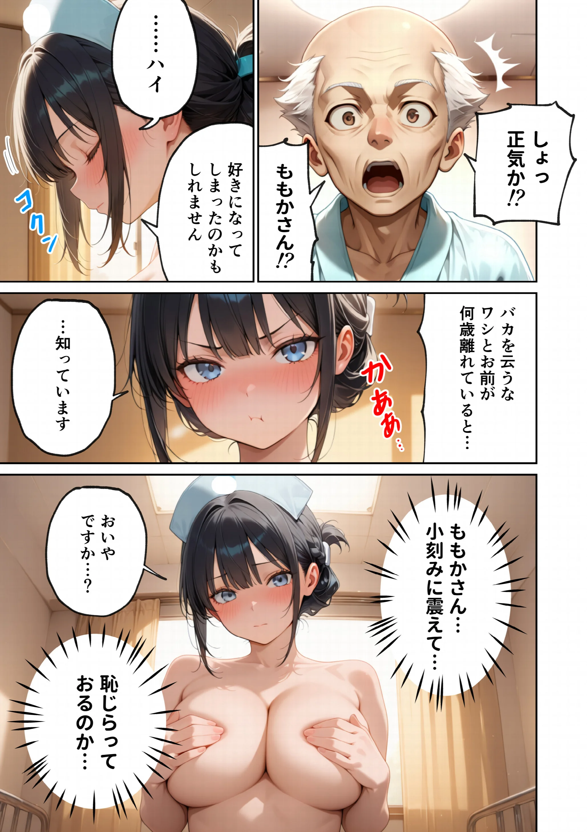 入院中の資産家ジジイにガチ恋したナースの献身がヤバ過ぎた話。（3）（単話）