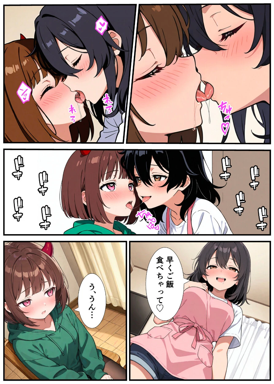 突然淫魔に女体化した俺が学校で初めてセックスする話ページ13