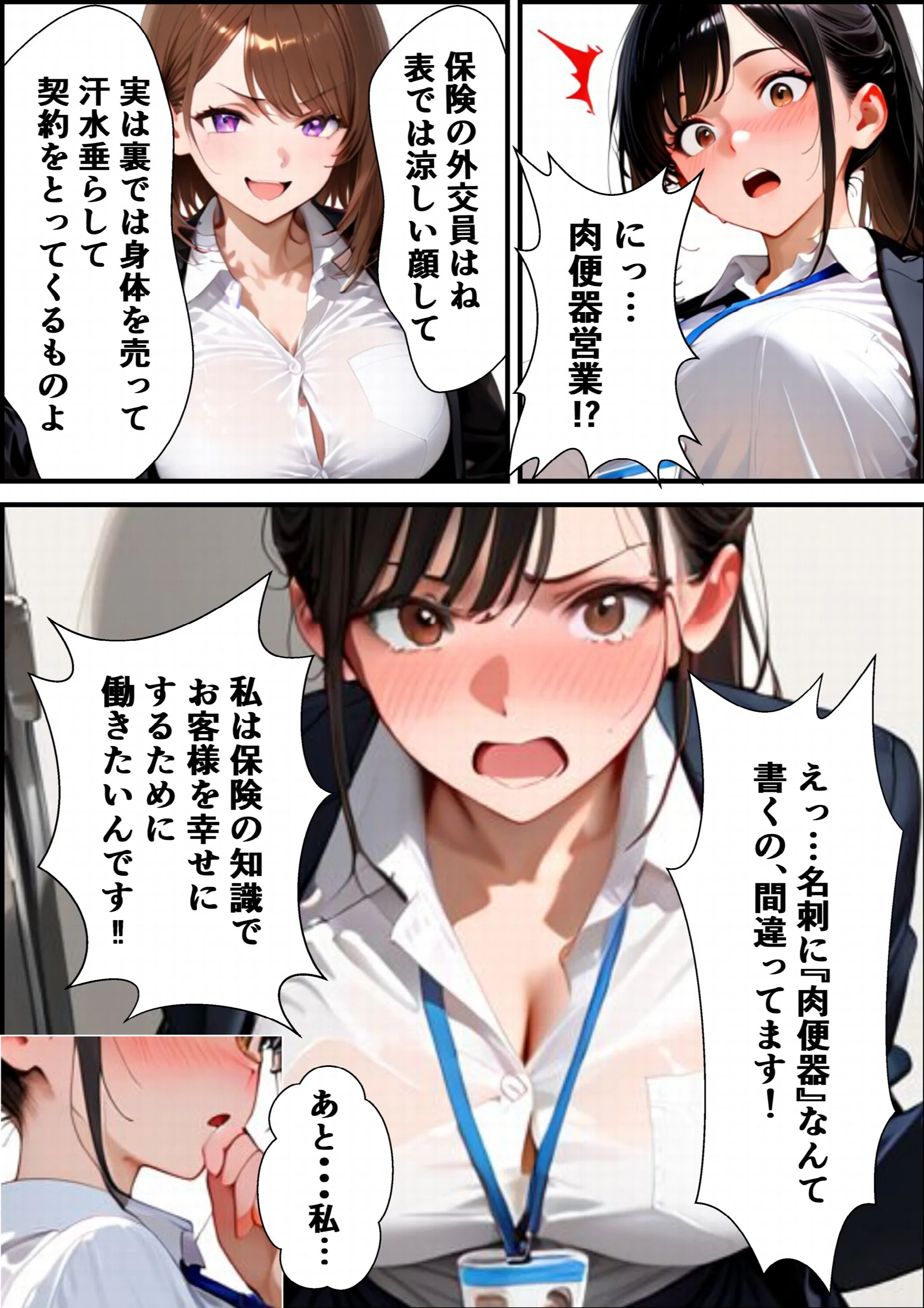 ようこそ、我が社の肉便器営業課へ。泣き虫最下位OLが肉体調教されて下剋上契約！ページ6