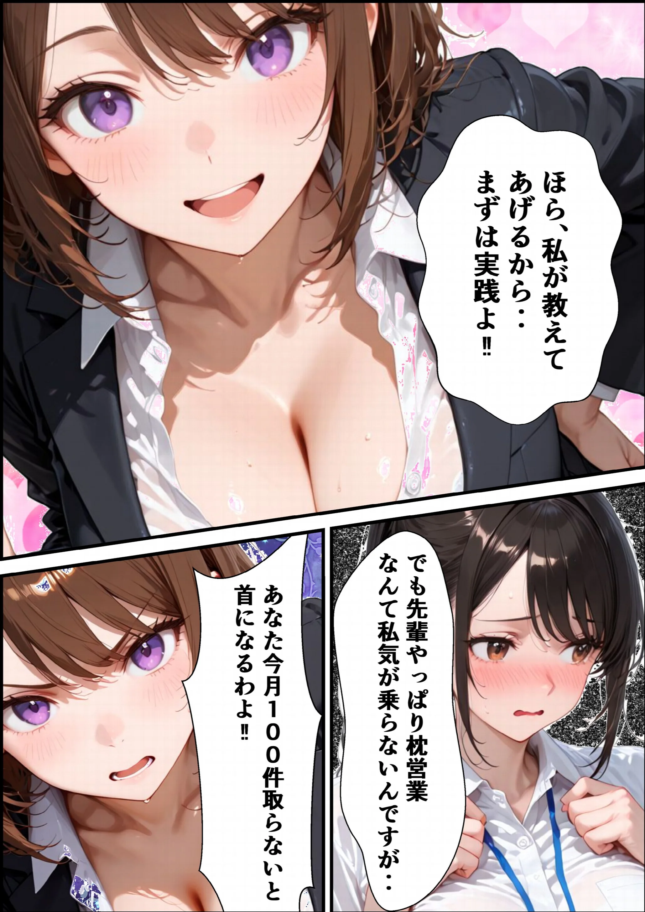 ようこそ、我が社の肉便器営業課へ。泣き虫最下位OLが肉体調教されて下剋上契約！ページ10