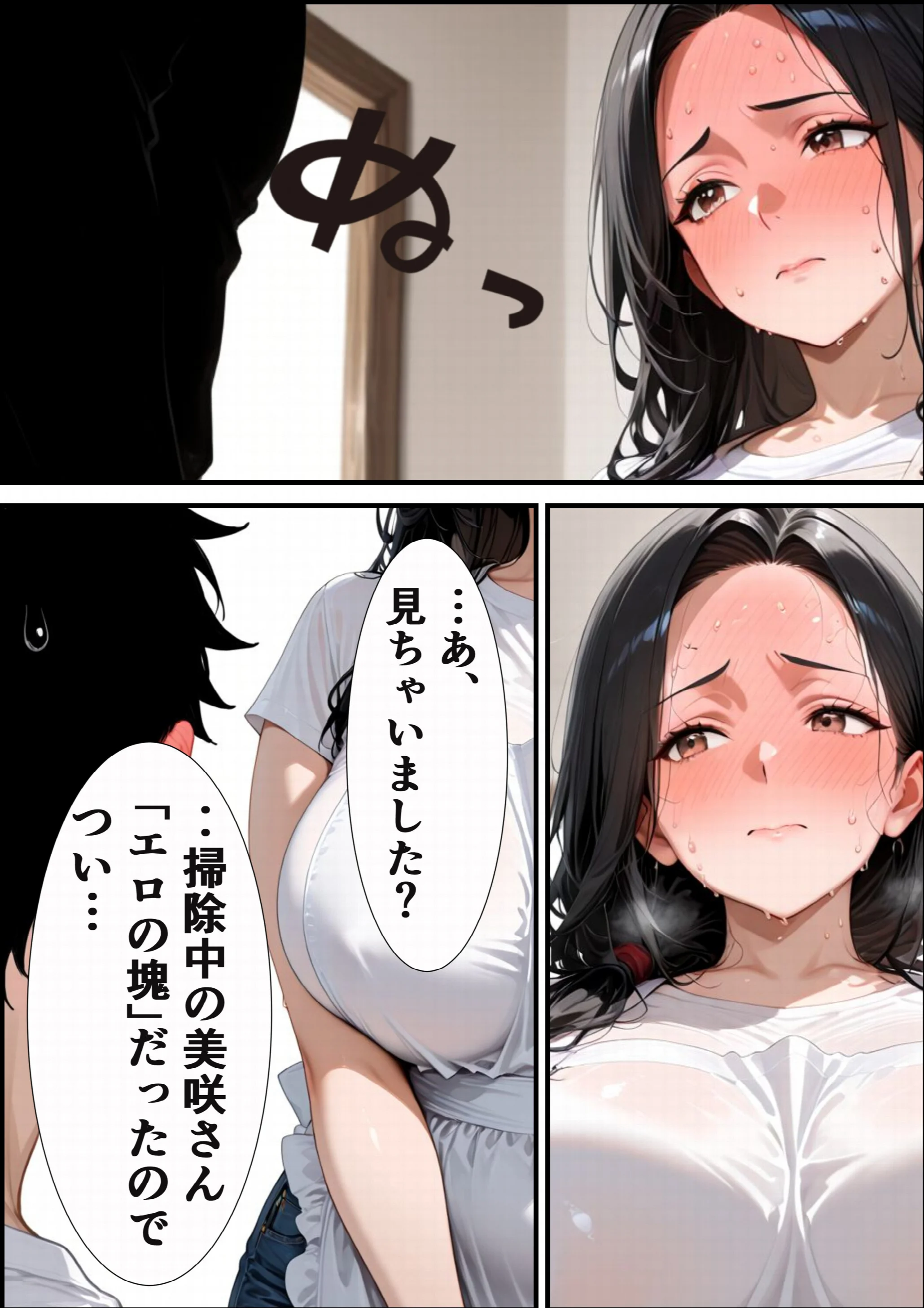 家政婦の人妻〜旦那との通話中に背徳の不倫に溺れるページ11