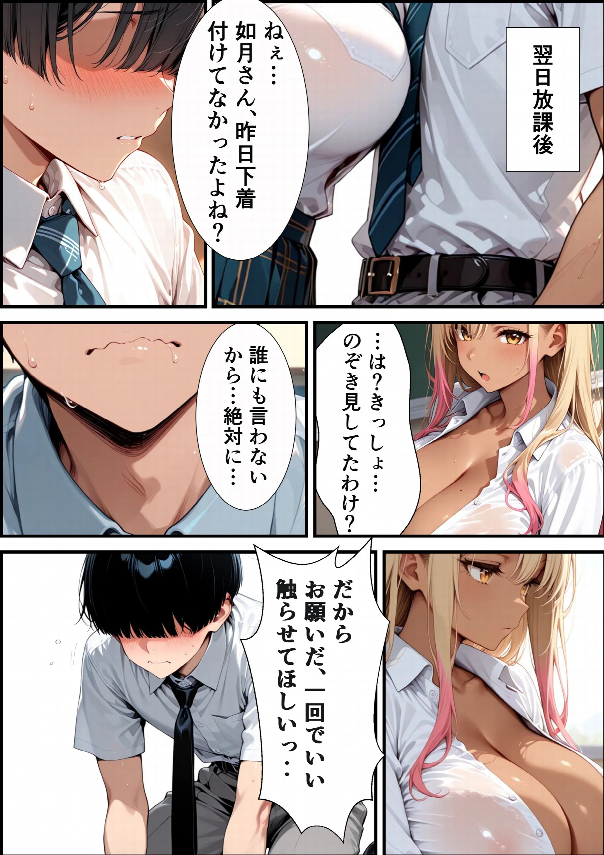童貞の僕でも憧れのギャルと生ハメセックスできた話ページ6