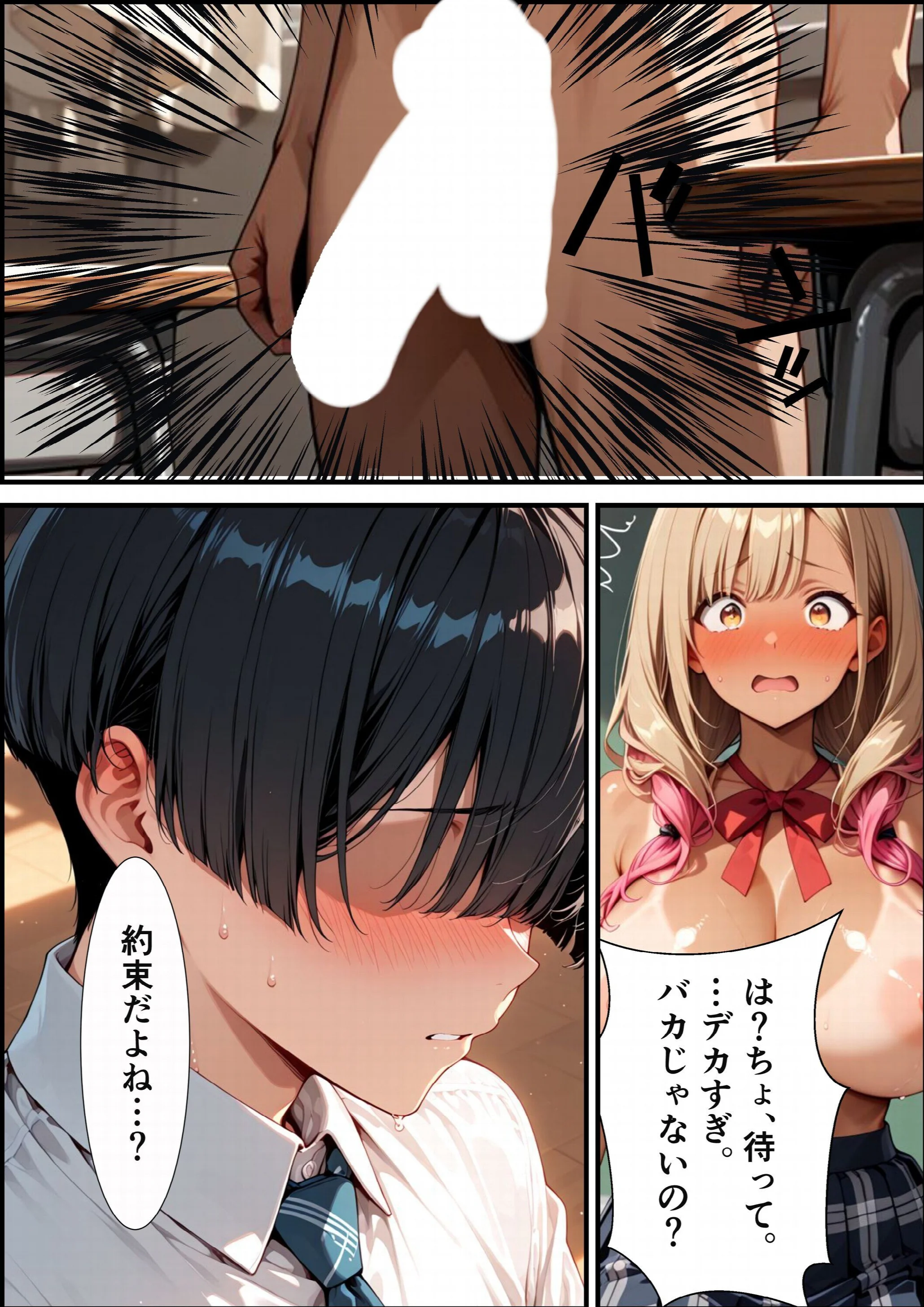 童貞の僕でも憧れのギャルと生ハメセックスできた話ページ11