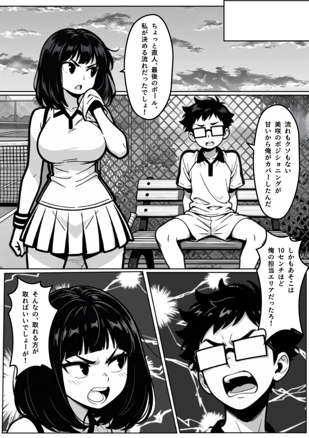 本能に狂わされるわからせ特訓:最悪の相性だった僕たちが、夜のラリーで無敵のペアになるまでページ2