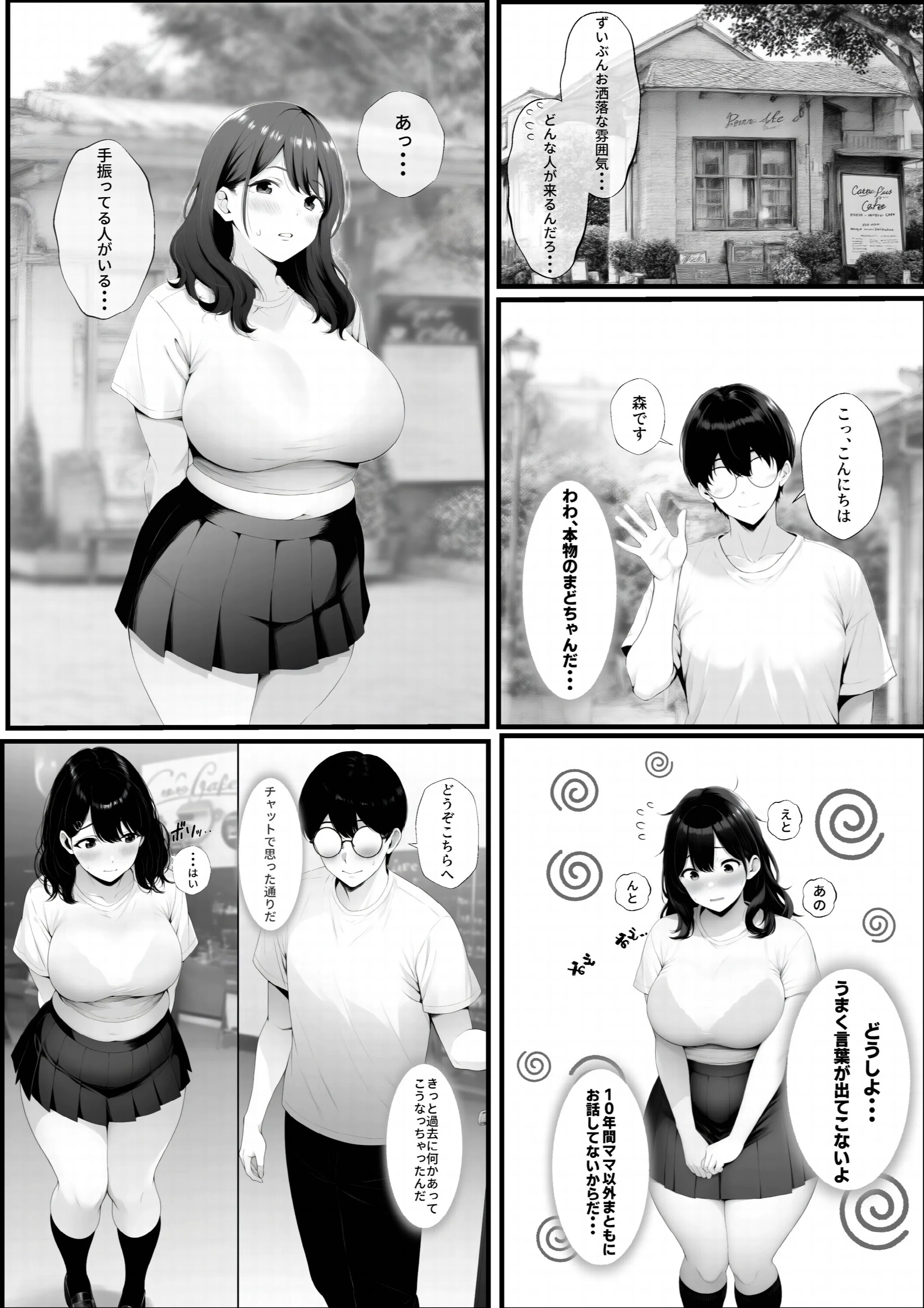 嘘のゴシップで引退した元グラドル(35)が精液中毒になる話ページ13