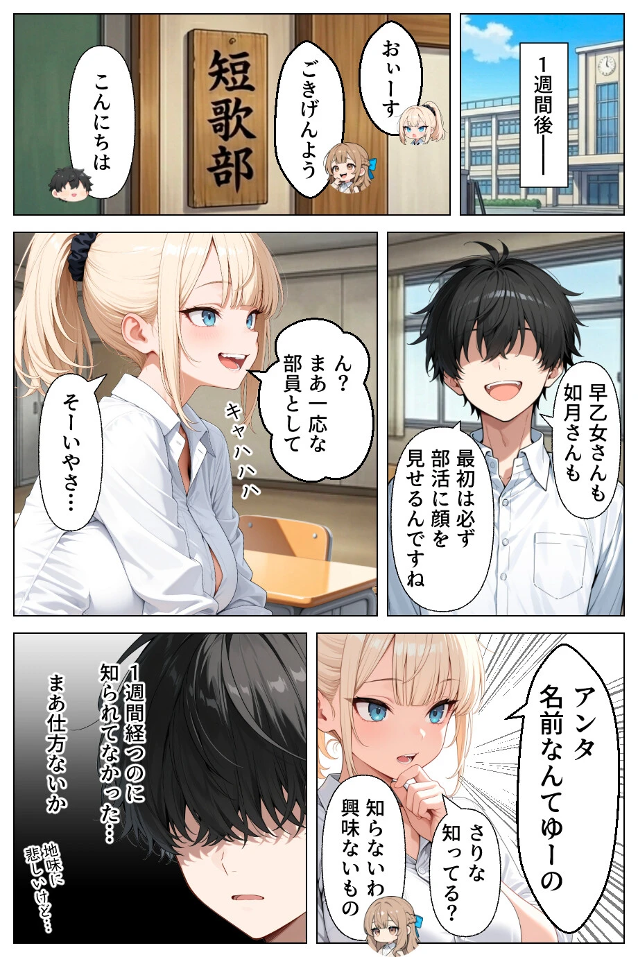 童貞の僕が催●ノートで一軍ギャルと3P!?絶頂生ハメSEXした話ページ7