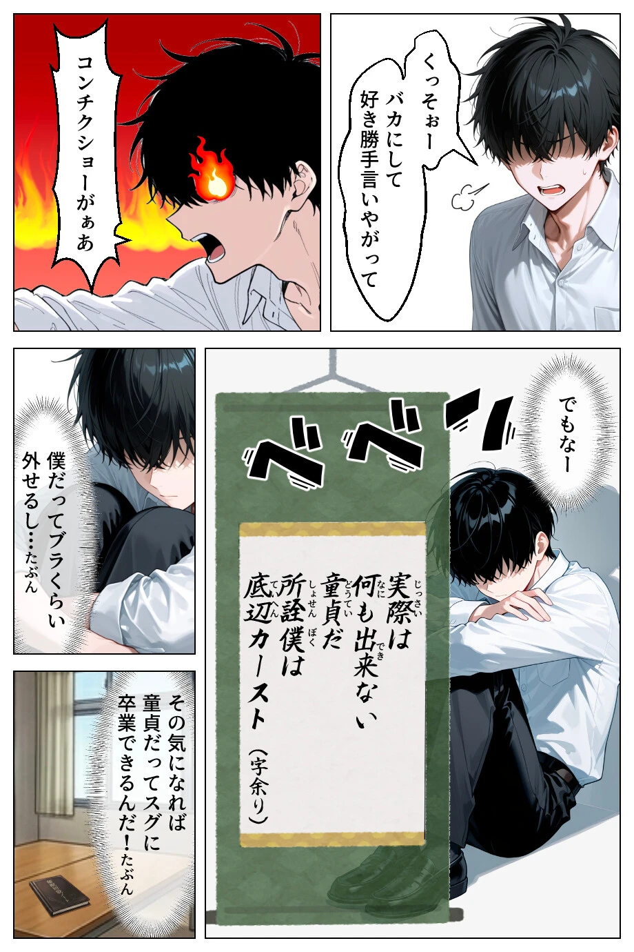 童貞の僕が催●ノートで一軍ギャルと3P!?絶頂生ハメSEXした話ページ11
