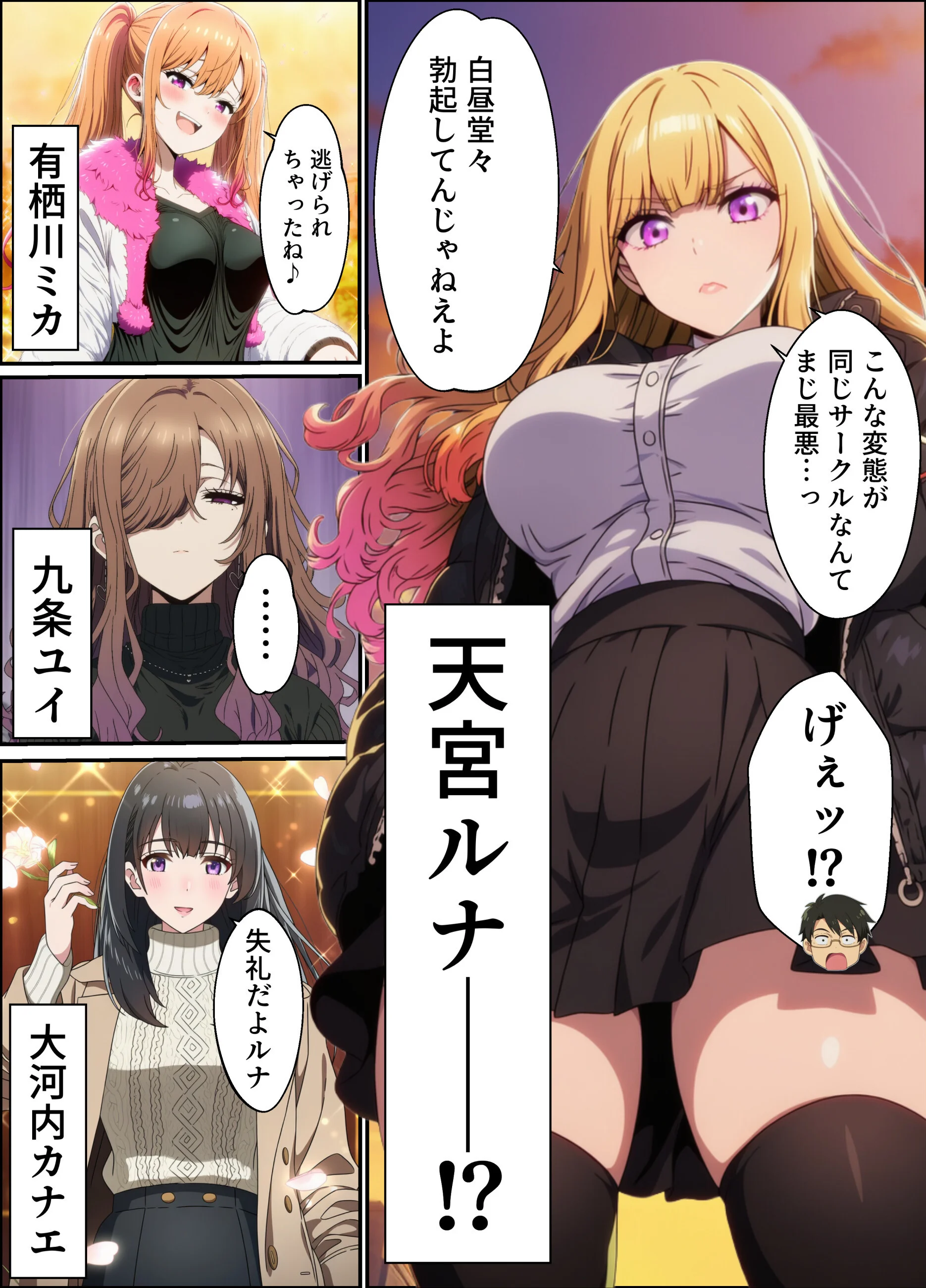 敏感体質なツンデレ金髪ギャルとセックスしたお話ページ7