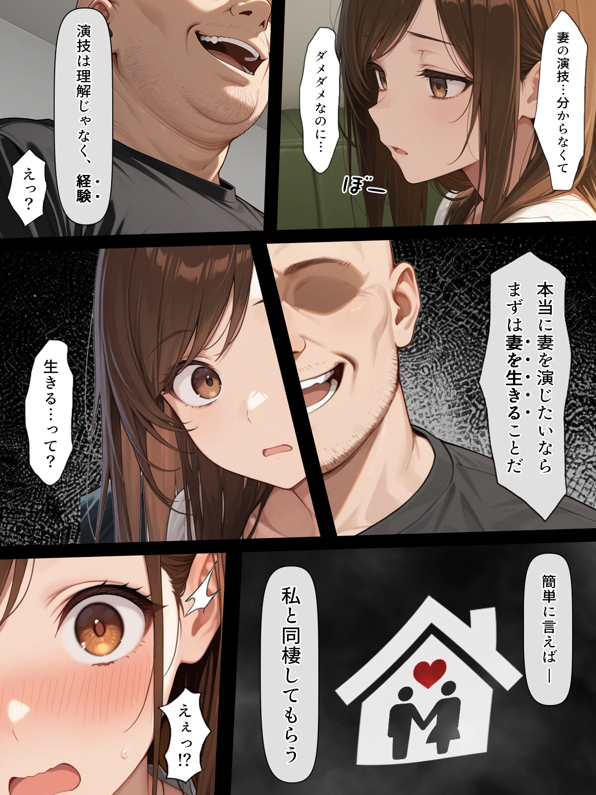 疑似夫婦生活で演技指導 -これは演技、演技のはず――だよね?-ページ4