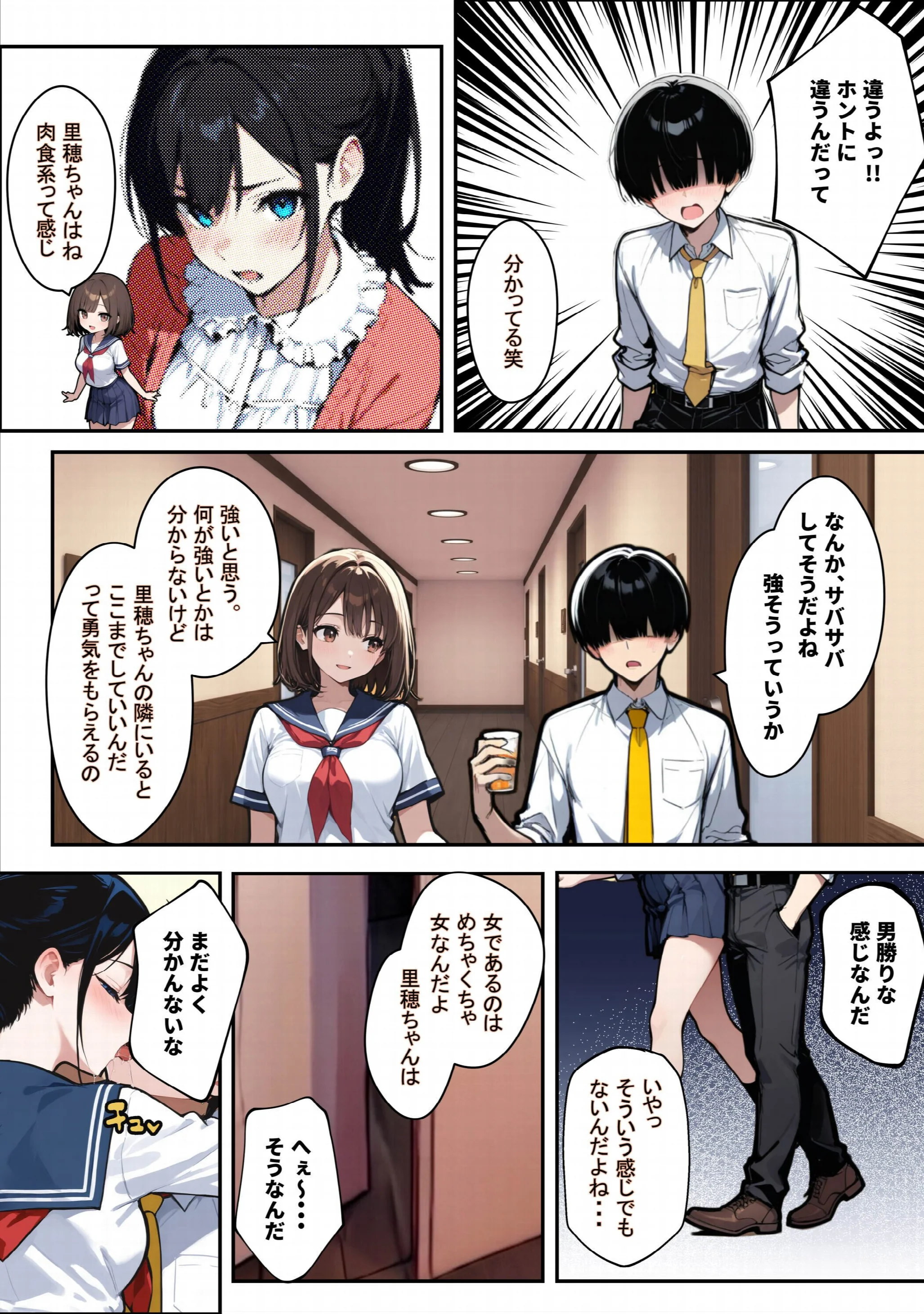 他校で噂のヤリマンちゃんに友達もいるのに、カラオケでマ〇コを貸してもらった件ページ12