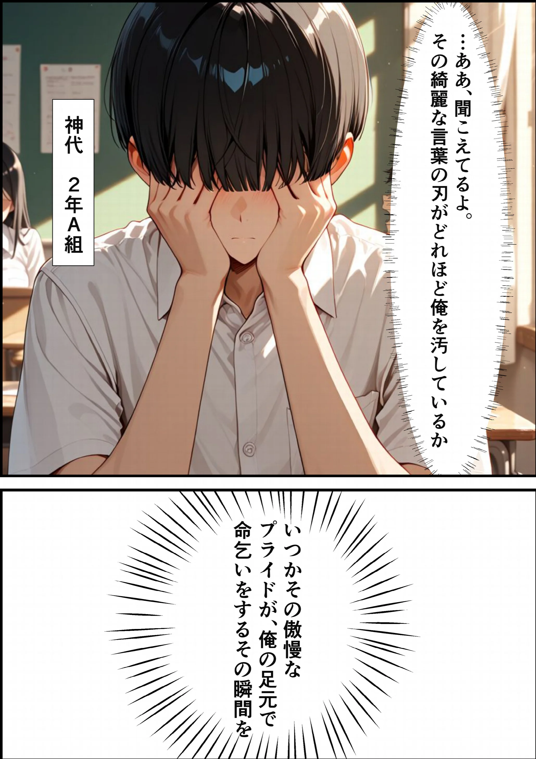 校則改変アプリ〜ゴミ扱いしてた俺の肉〇で女王たちがメス堕ちページ4