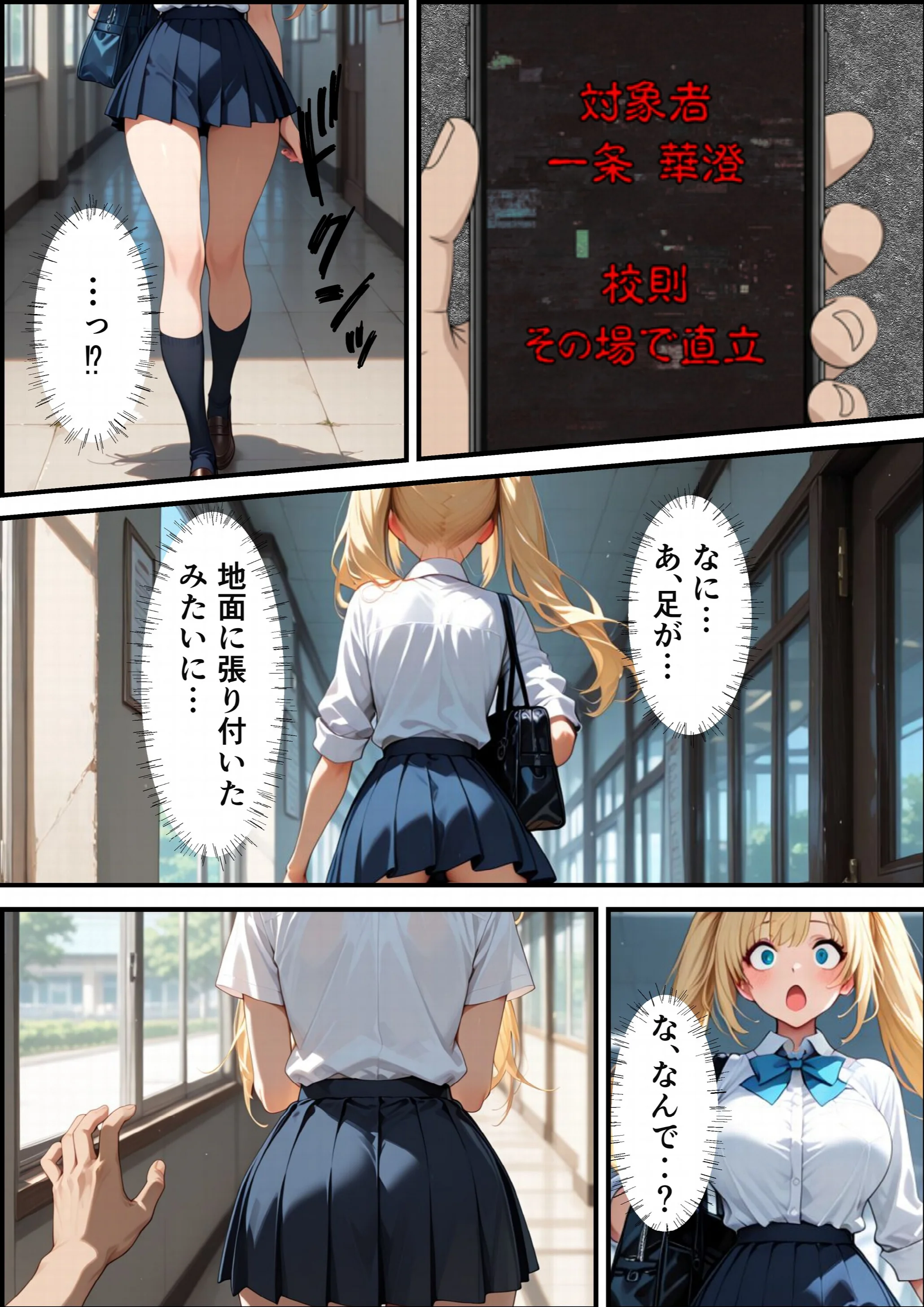校則改変アプリ〜ゴミ扱いしてた俺の肉〇で女王たちがメス堕ちページ9