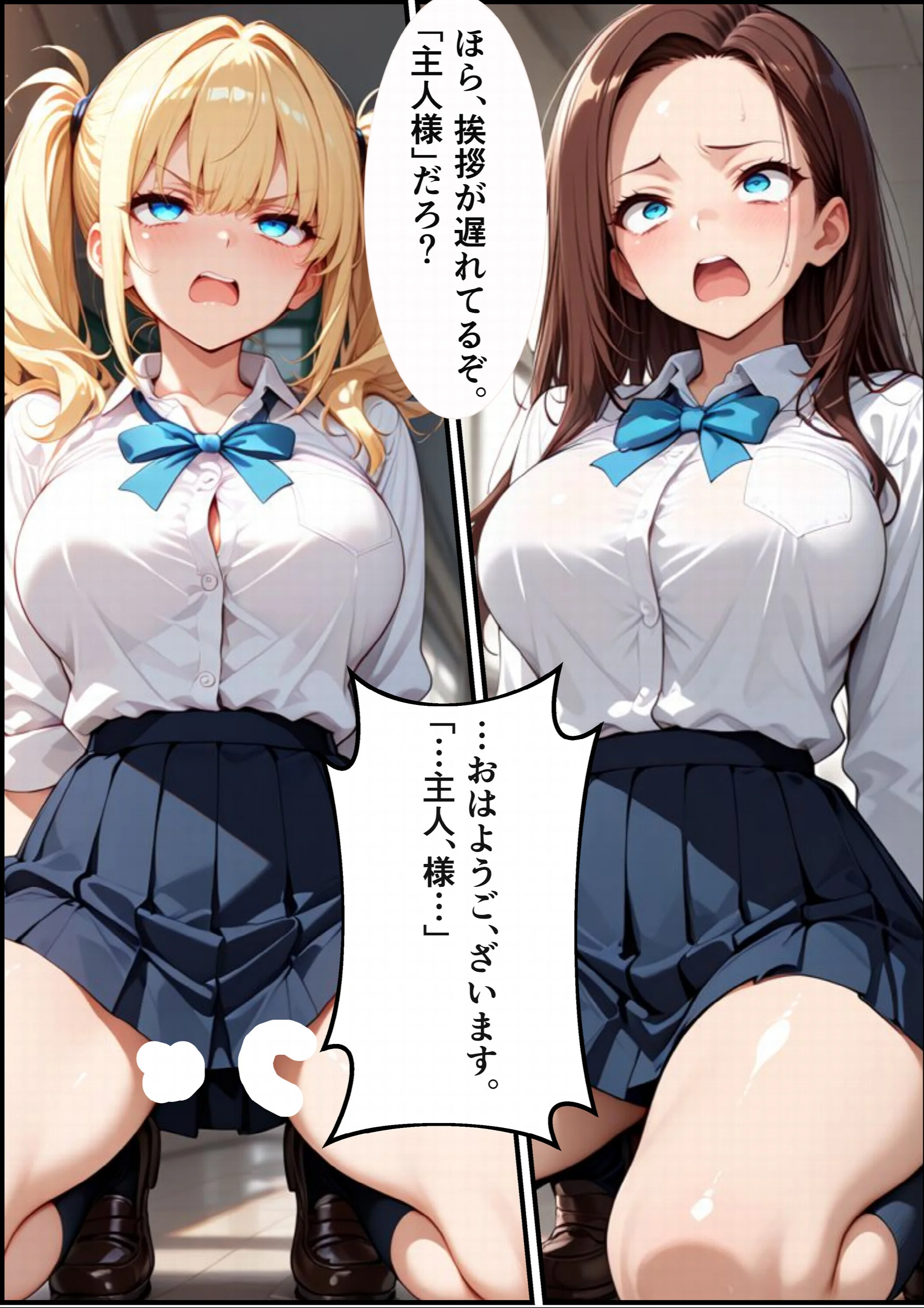 校則改変アプリ〜ゴミ扱いしてた俺の肉〇で女王たちがメス堕ちページ15