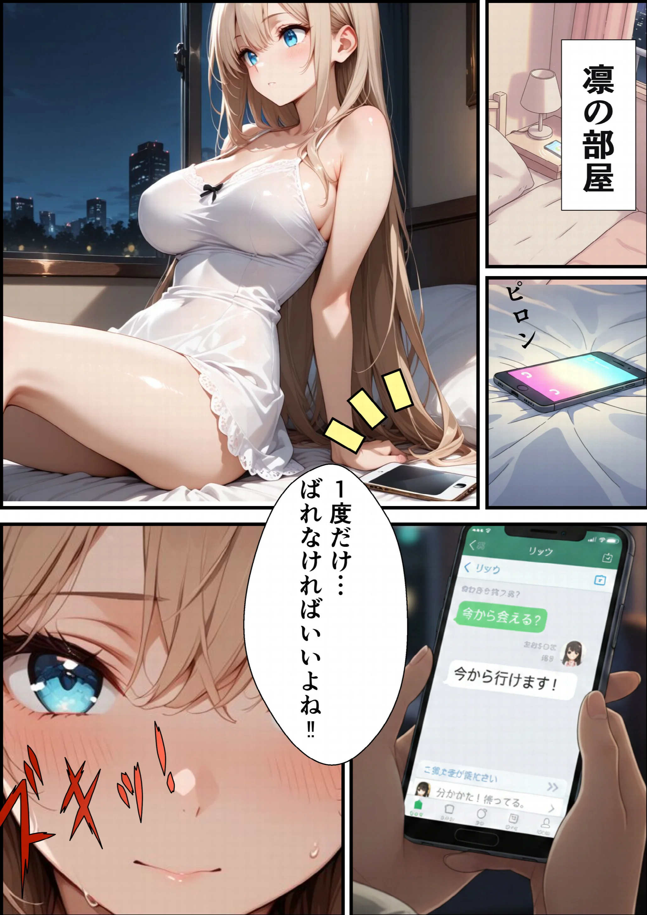 パパ活ギャル〜粗〇ンカレシじゃ届かない最奥までキモ教師のデカ〇ンでメス堕ちページ3