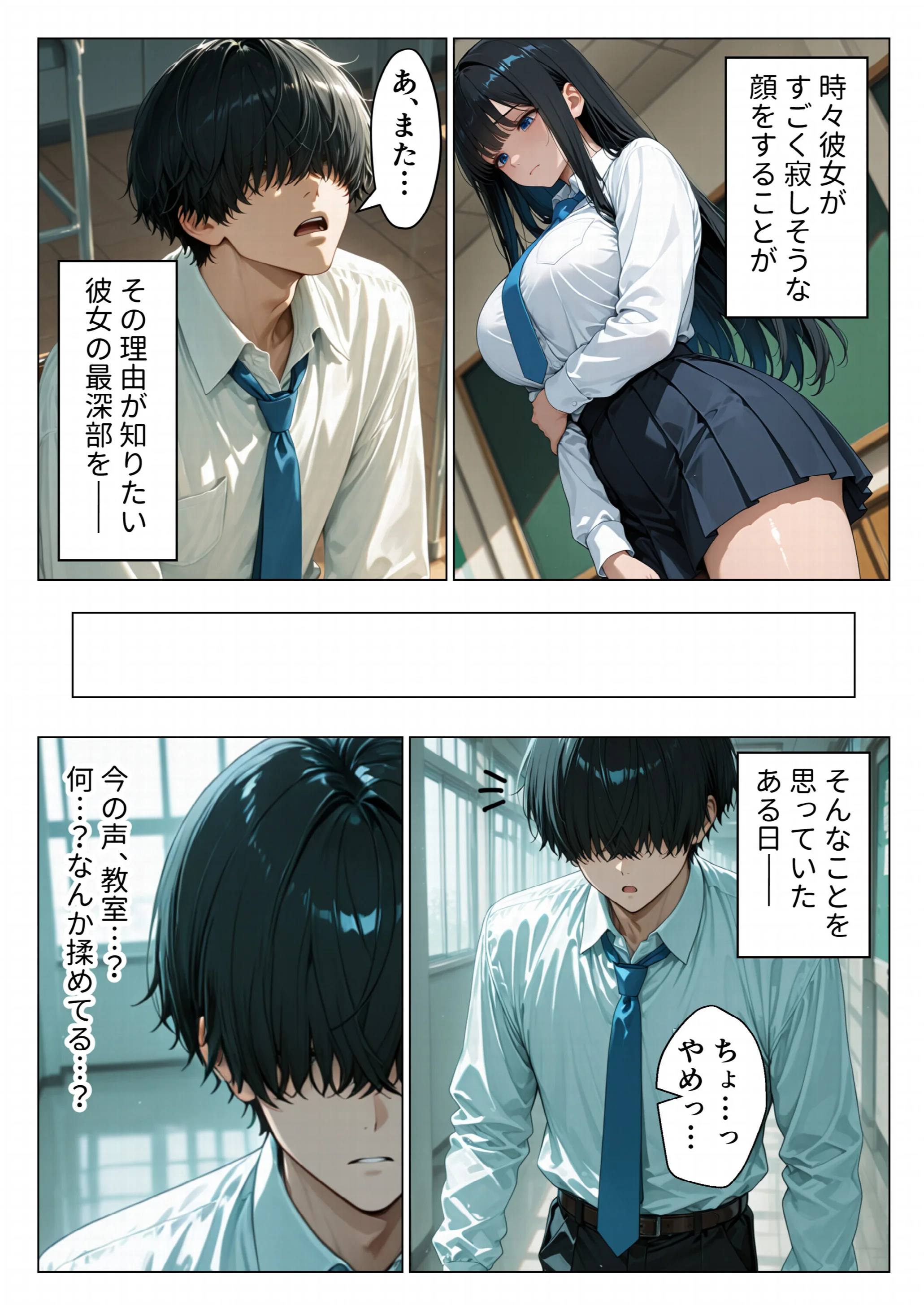 クールギャルにデカチン貸したら性欲むき出し本気セックスに発展した話ページ5