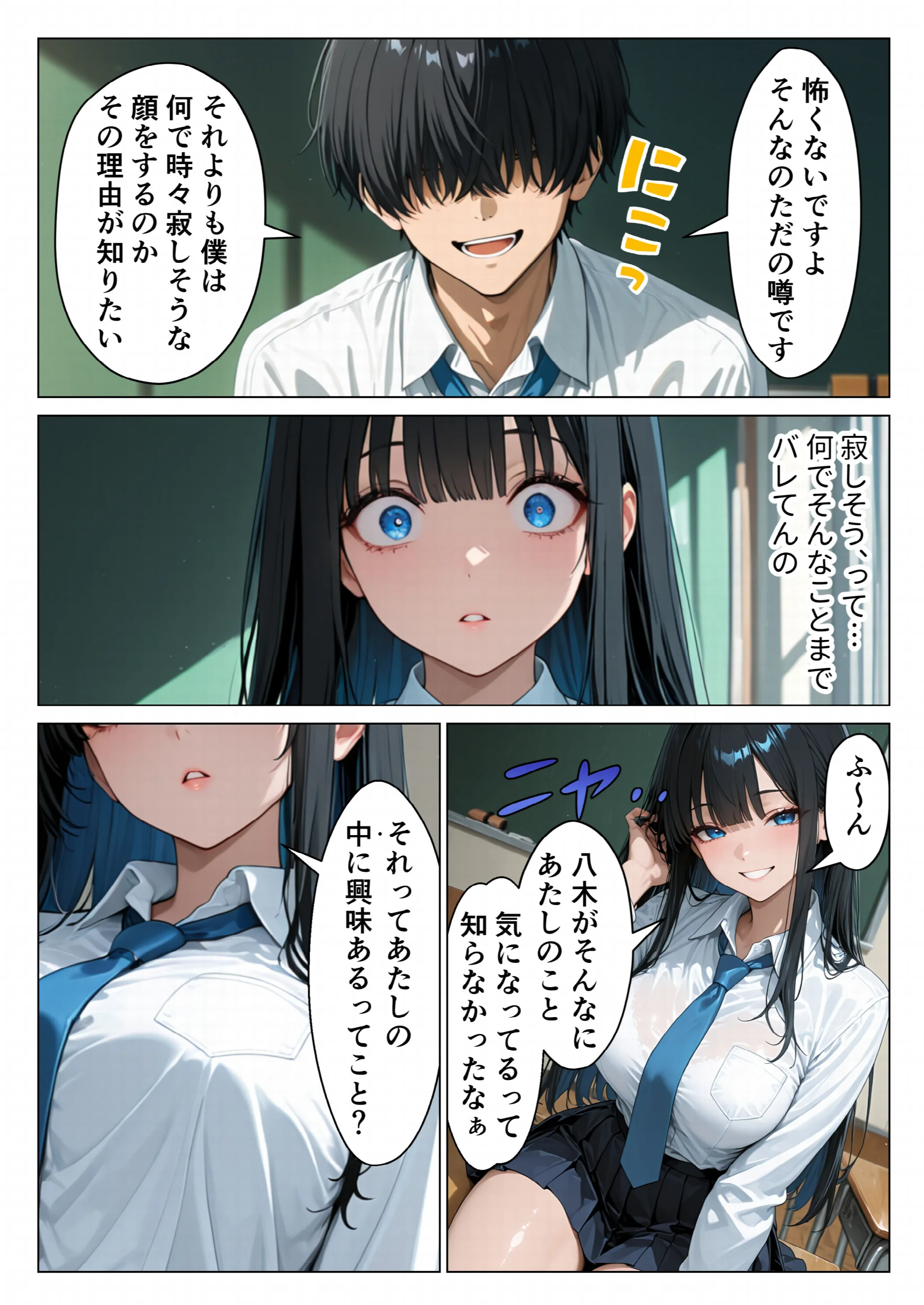 クールギャルにデカチン貸したら性欲むき出し本気セックスに発展した話ページ10