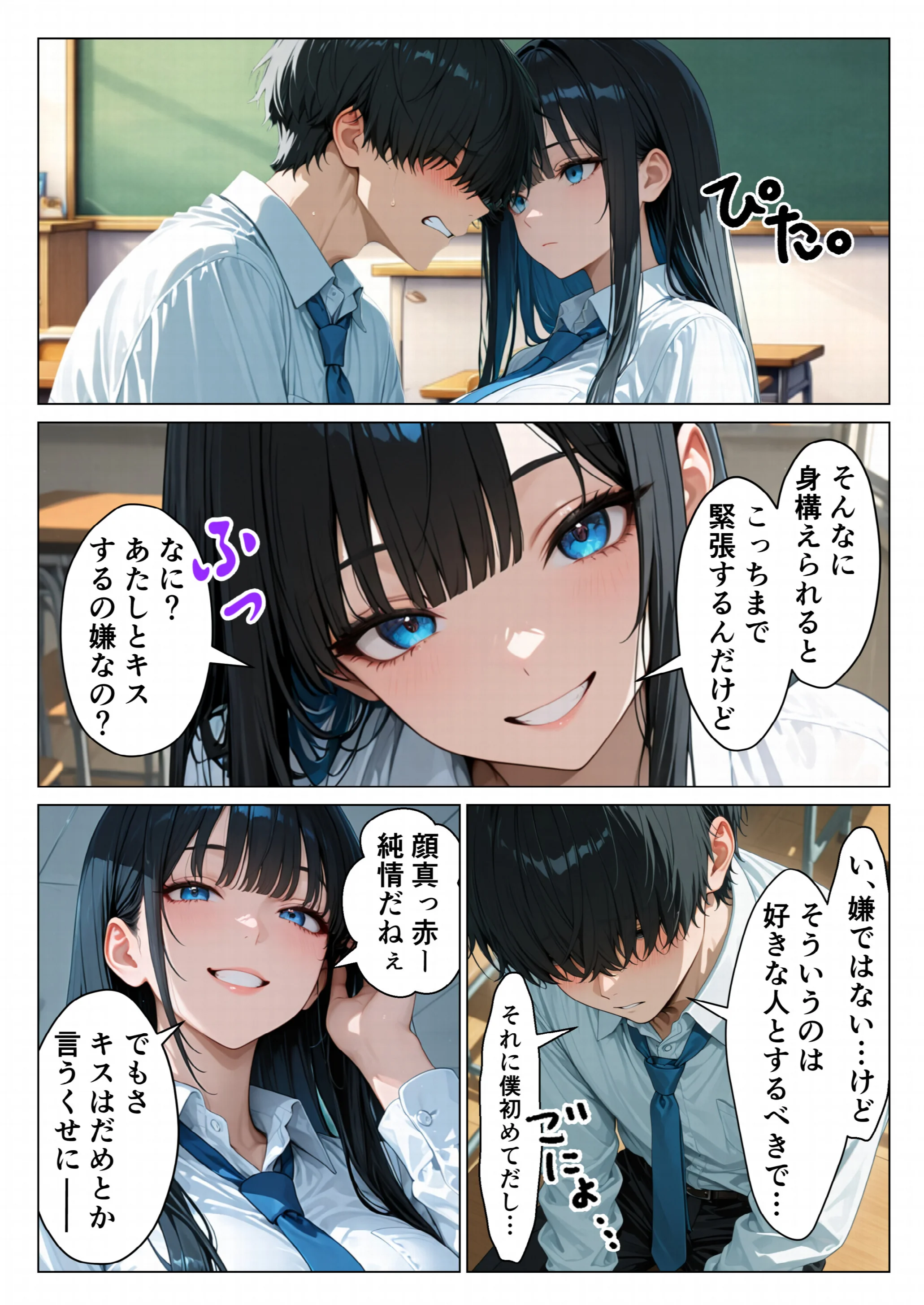 クールギャルにデカチン貸したら性欲むき出し本気セックスに発展した話ページ12