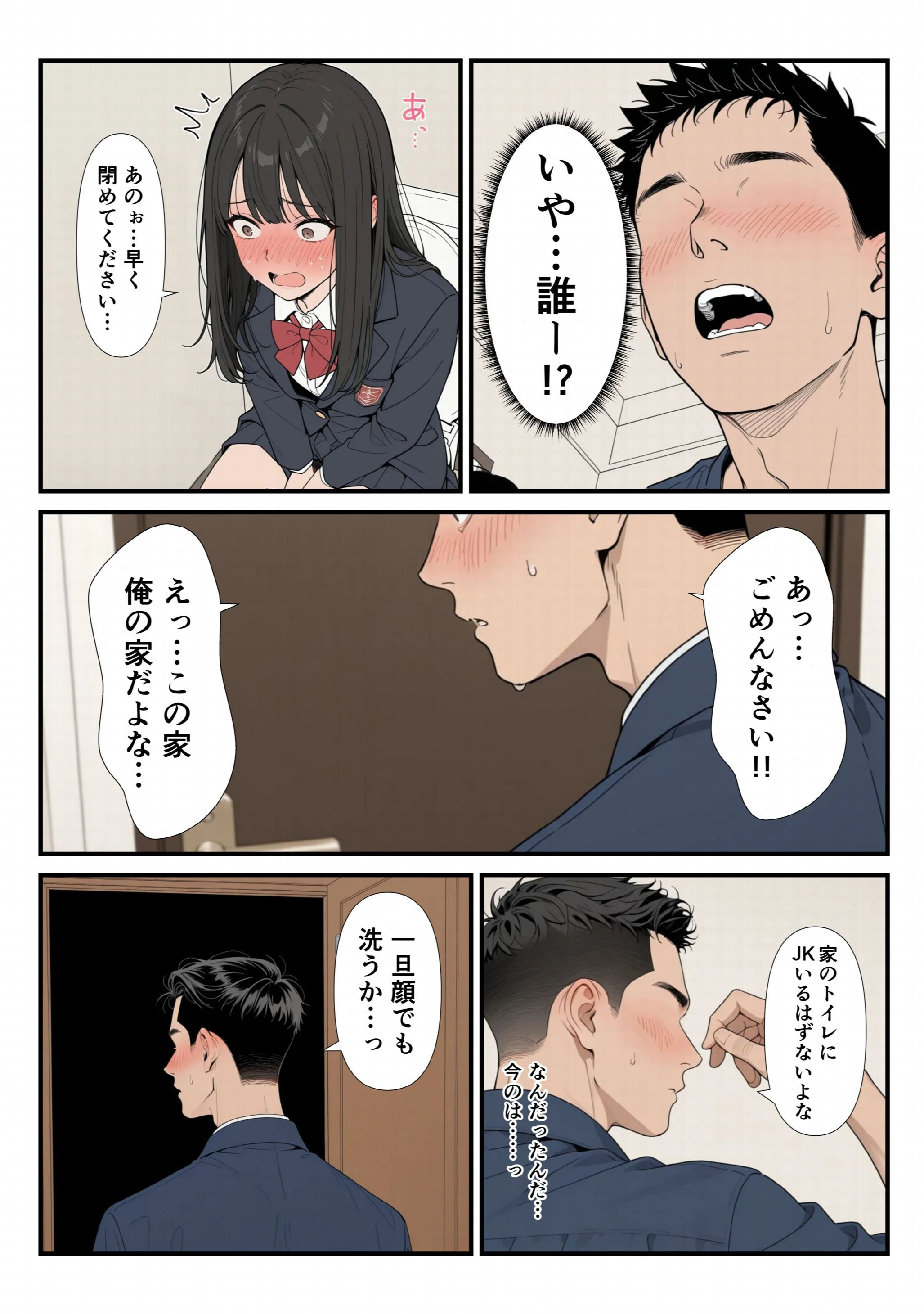 家に帰ったらJKがいた！！しかも二人！！ページ5