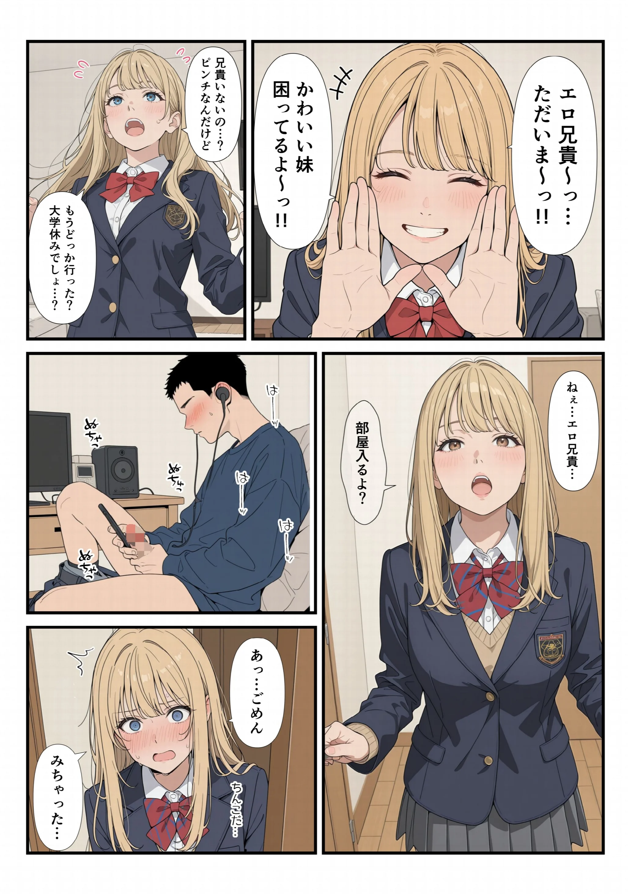 家に帰ったらJKがいた！！しかも二人！！ページ14