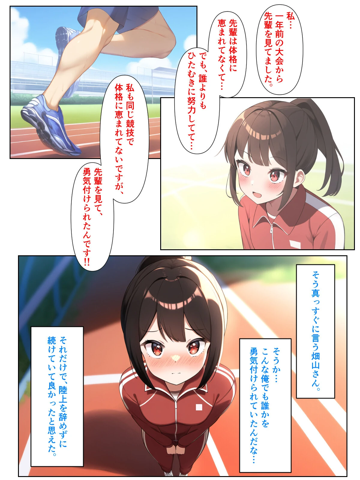 黒髪陰キャの幼馴染をチャラ男先輩に寝取られる話(3)(単話)ページ2