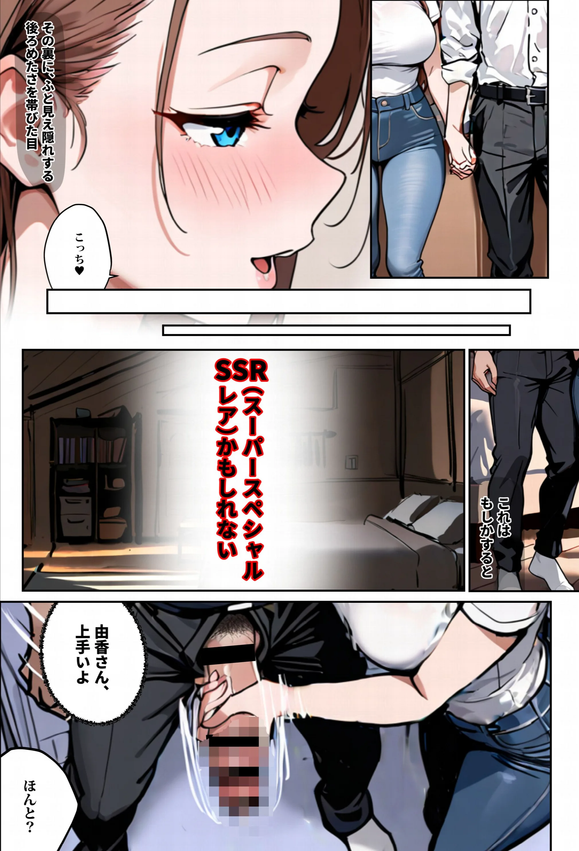 1/100の確率で当たる人妻ガチャで神スキル持ちのデカパイ主婦はSSR（2）（単話）