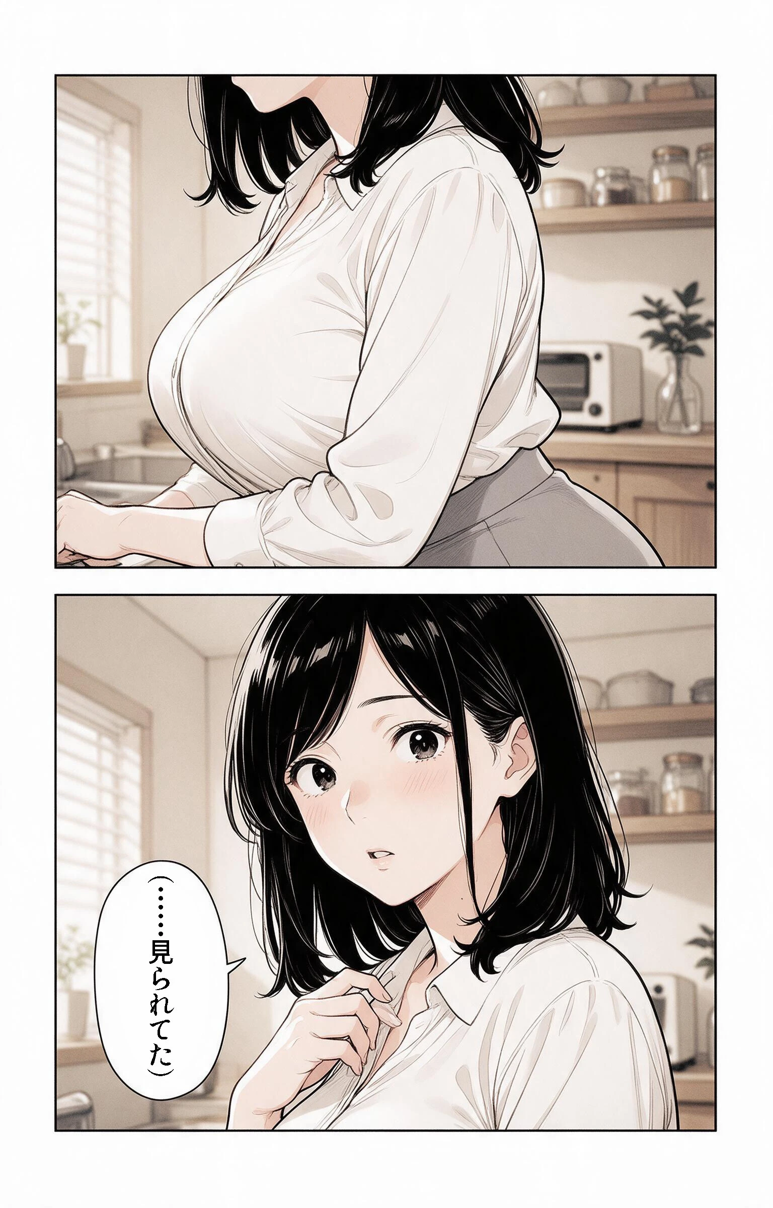 淡白だと思ってたおっぱいの大きい義母と炬燵で足が触れたら中出しHさせてくれた話ページ6