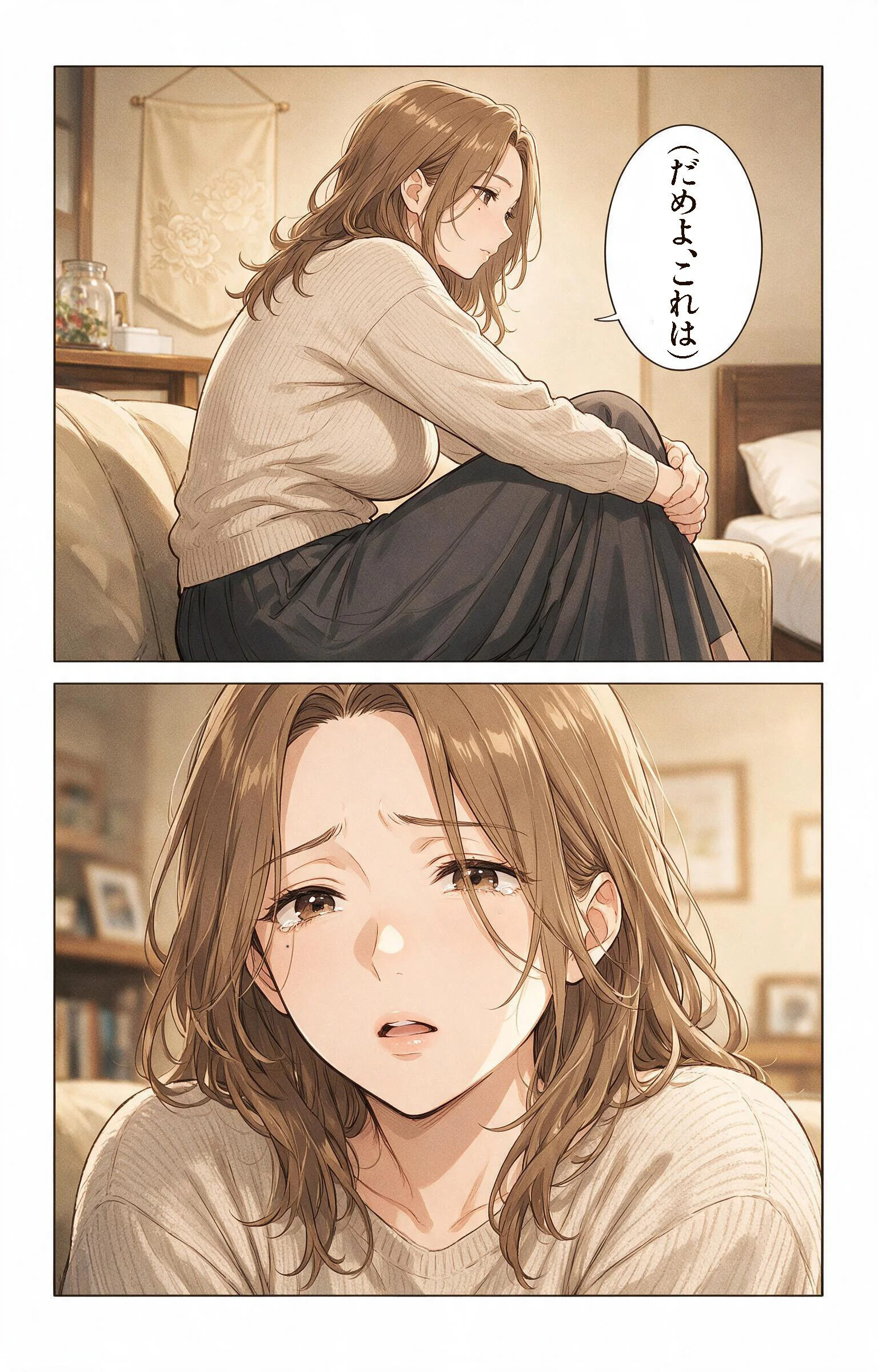 欲求不満な爆乳叔母さんと三日間の留守番をしたら毎晩ねだられるようになった話ページ11