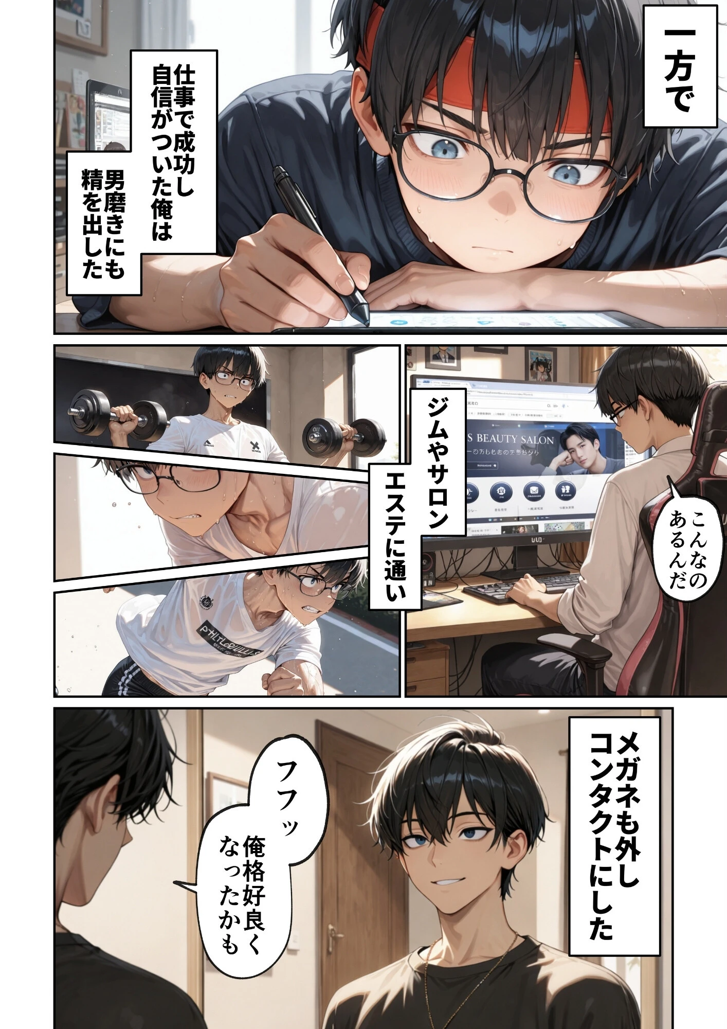 昔、俺をバカにしていた幼馴染を10年後港区のタワマンに呼び出して朝まで〇〇する話。ページ15
