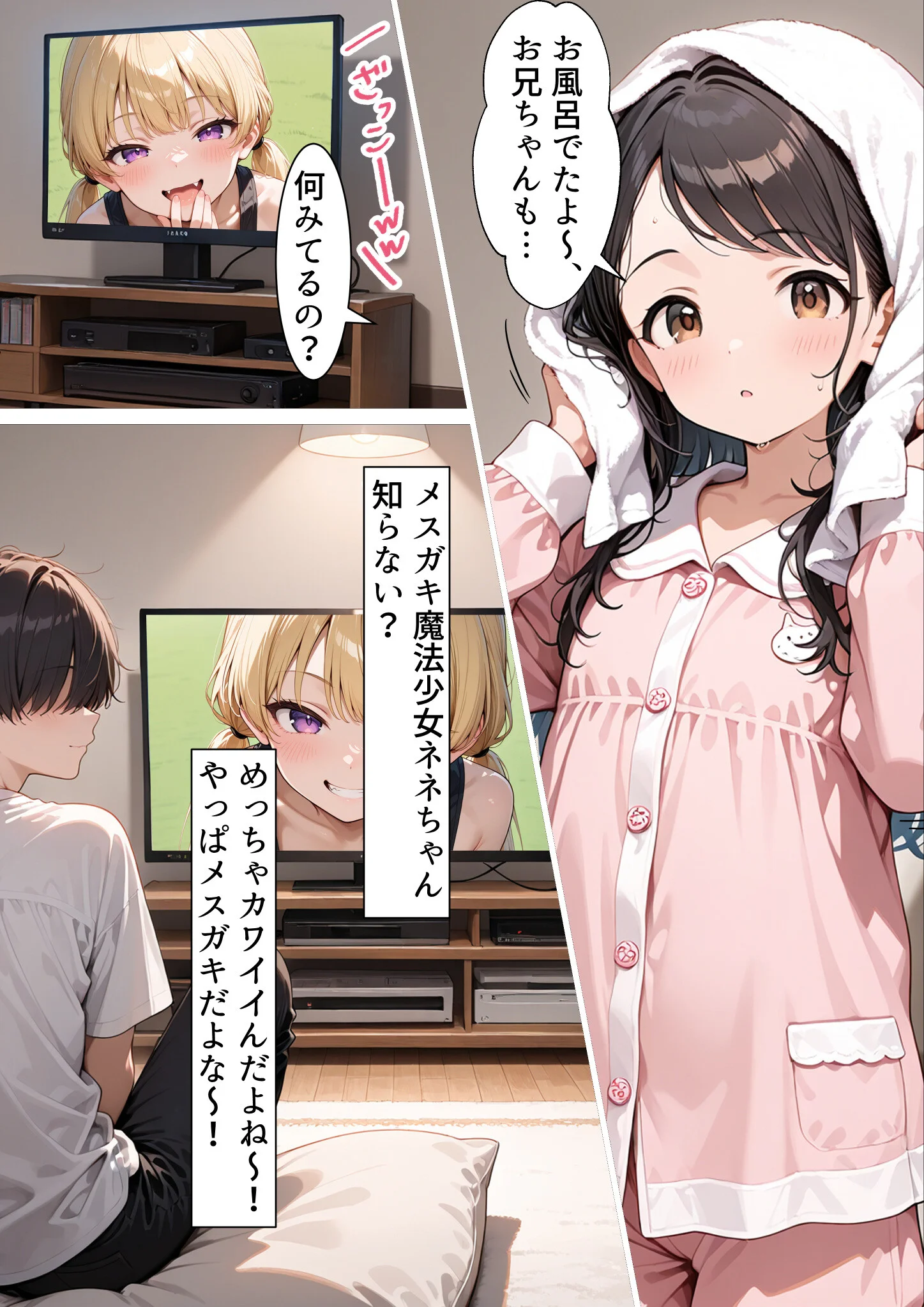 お兄ちゃんのためならメスガキにだってなれるんだからねっ！ページ6